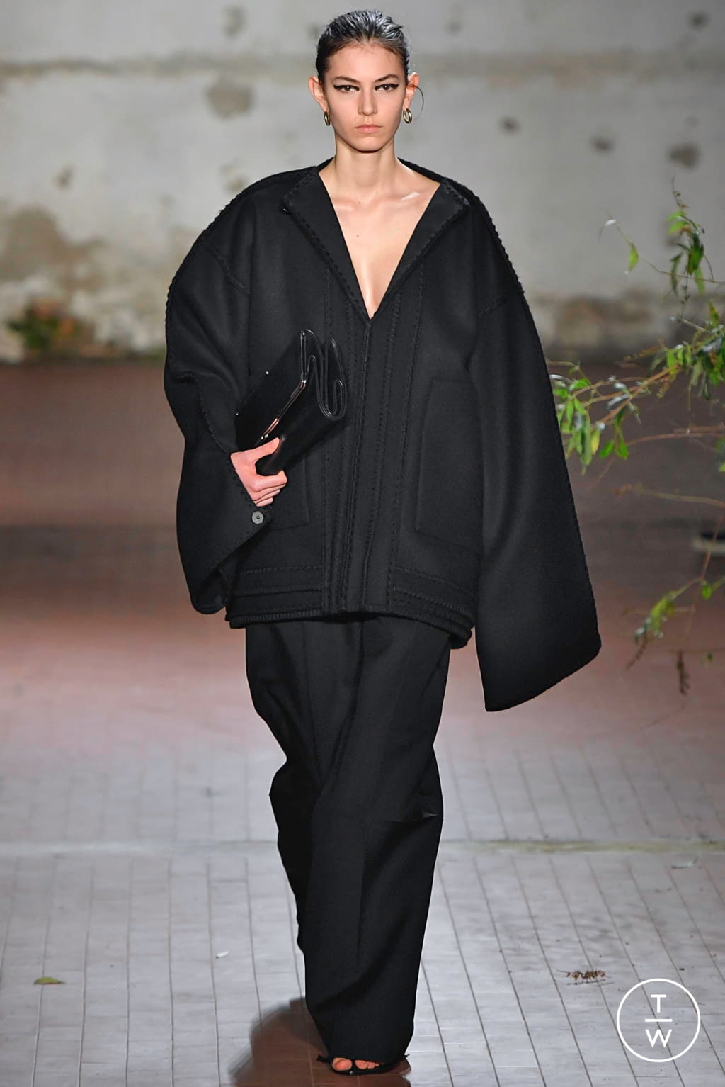 Fashion Week Milan Fall/Winter 2019 look 50 from the Jil Sander collection 女装