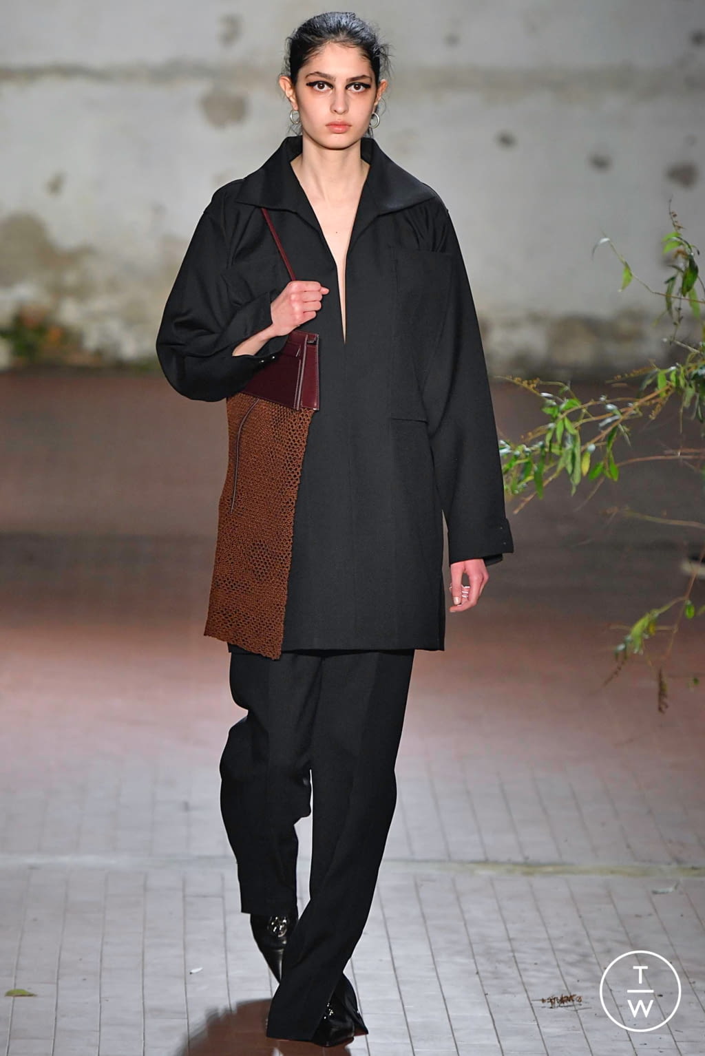 Fashion Week Milan Fall/Winter 2019 look 51 from the Jil Sander collection 女装