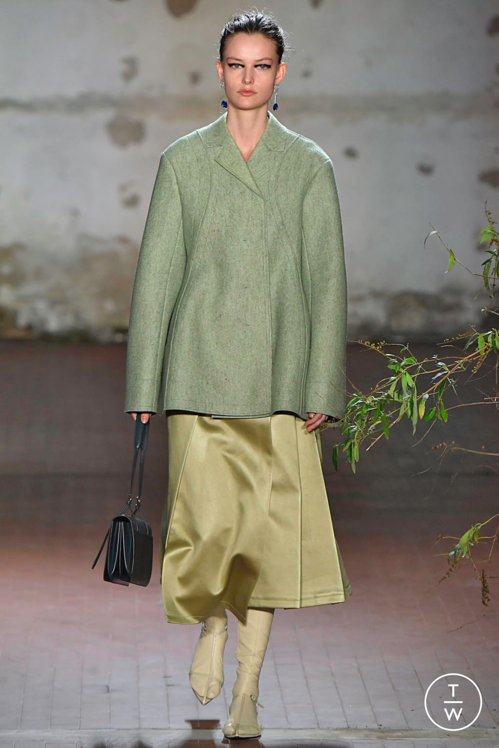 Fashion Week Milan Fall/Winter 2019 look 55 from the Jil Sander collection 女装