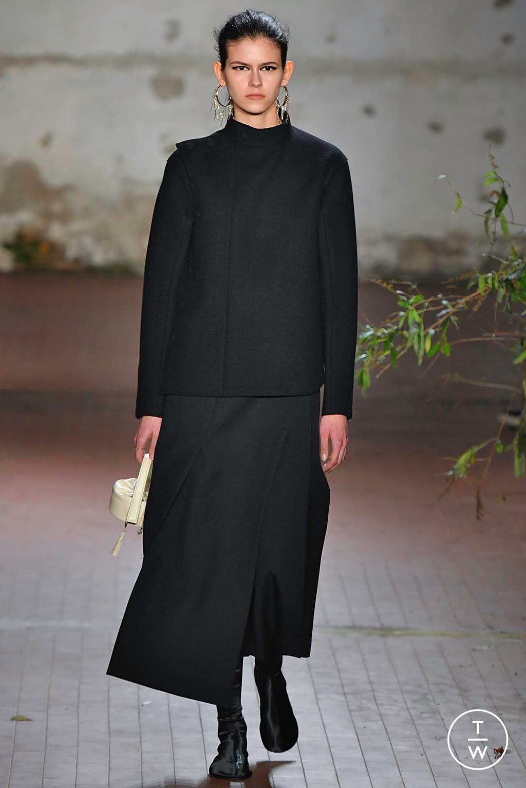 Fashion Week Milan Fall/Winter 2019 look 56 from the Jil Sander collection 女装