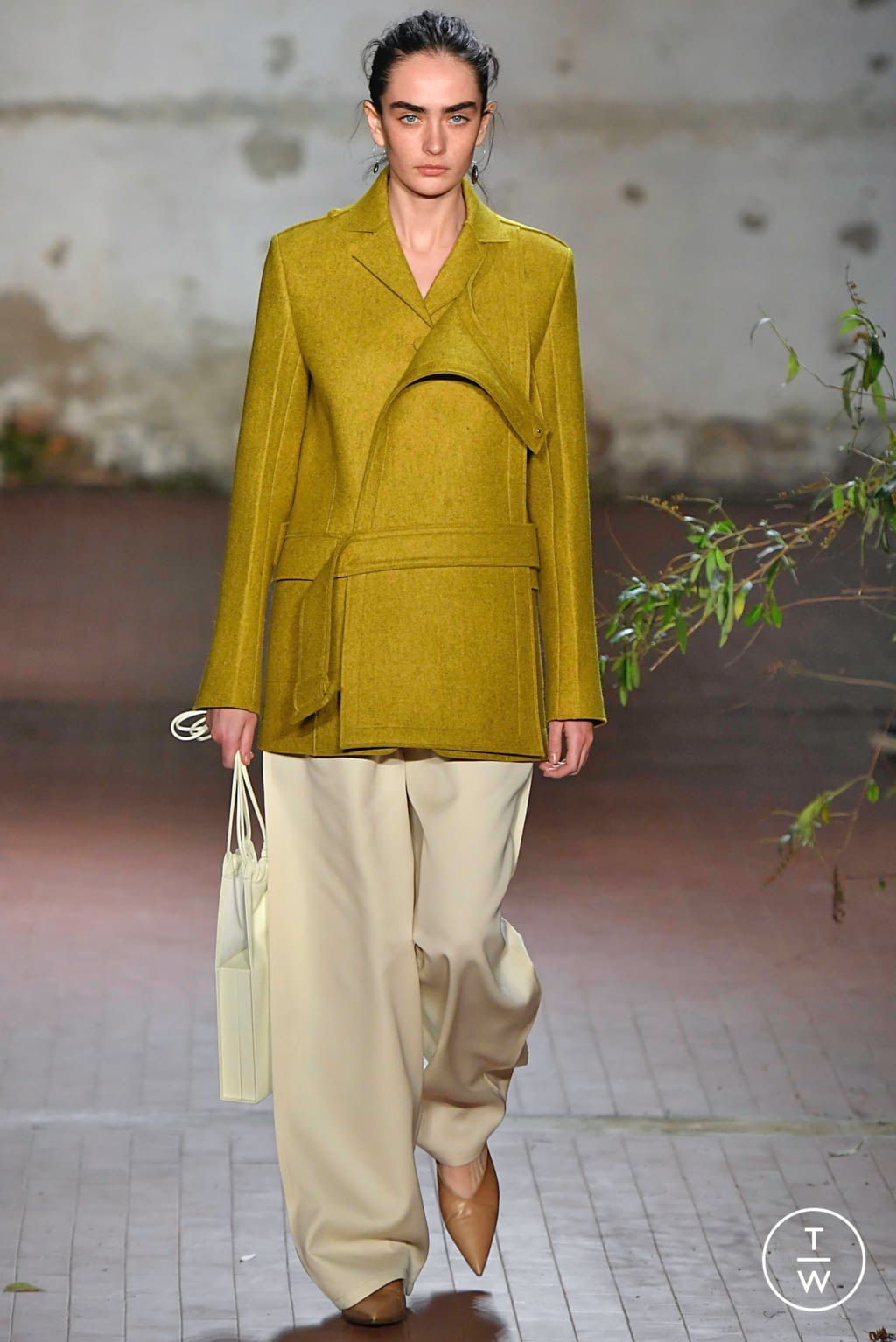 Fashion Week Milan Fall/Winter 2019 look 57 from the Jil Sander collection 女装