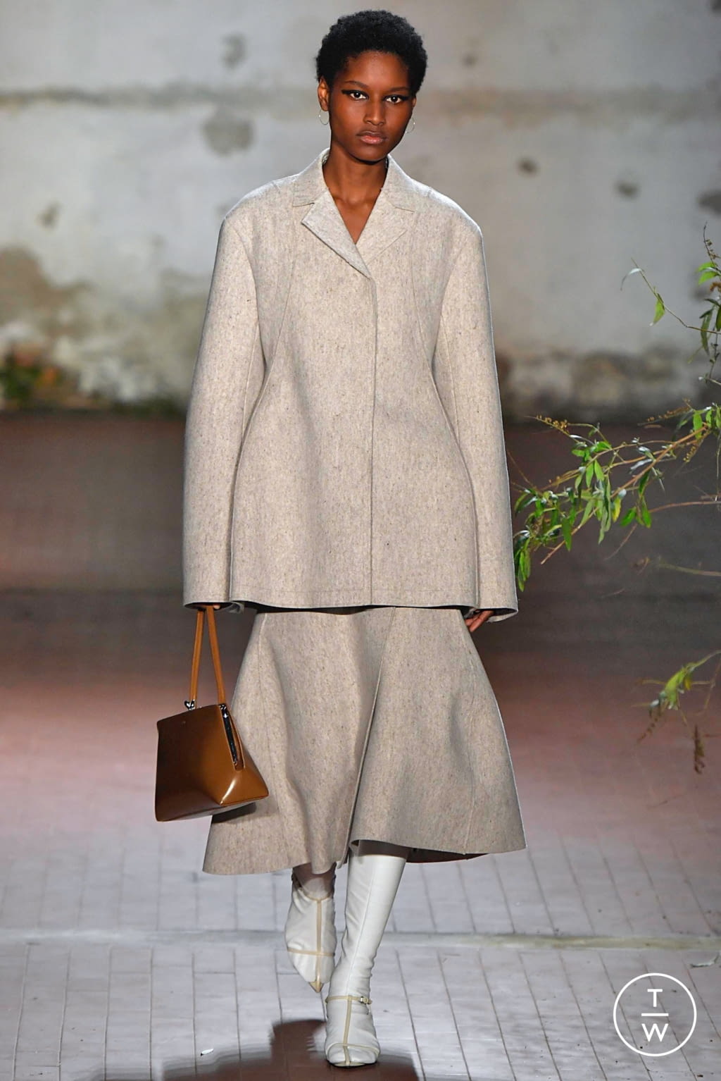 Fashion Week Milan Fall/Winter 2019 look 60 from the Jil Sander collection 女装
