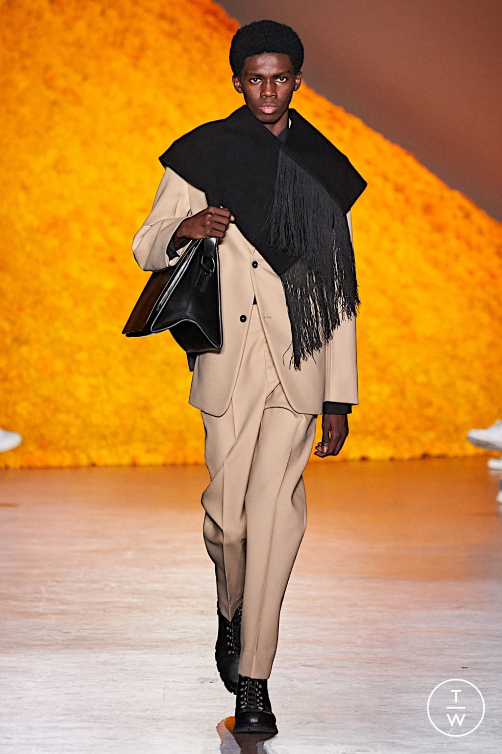 Fashion Week Florence - Pitti Fall/Winter 2020 look 5 de la collection Jil Sander menswear