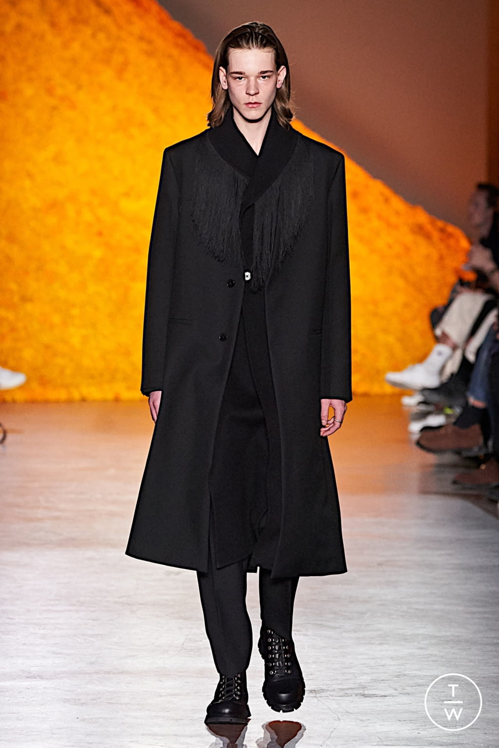 Fashion Week Florence - Pitti Fall/Winter 2020 look 6 de la collection Jil Sander menswear
