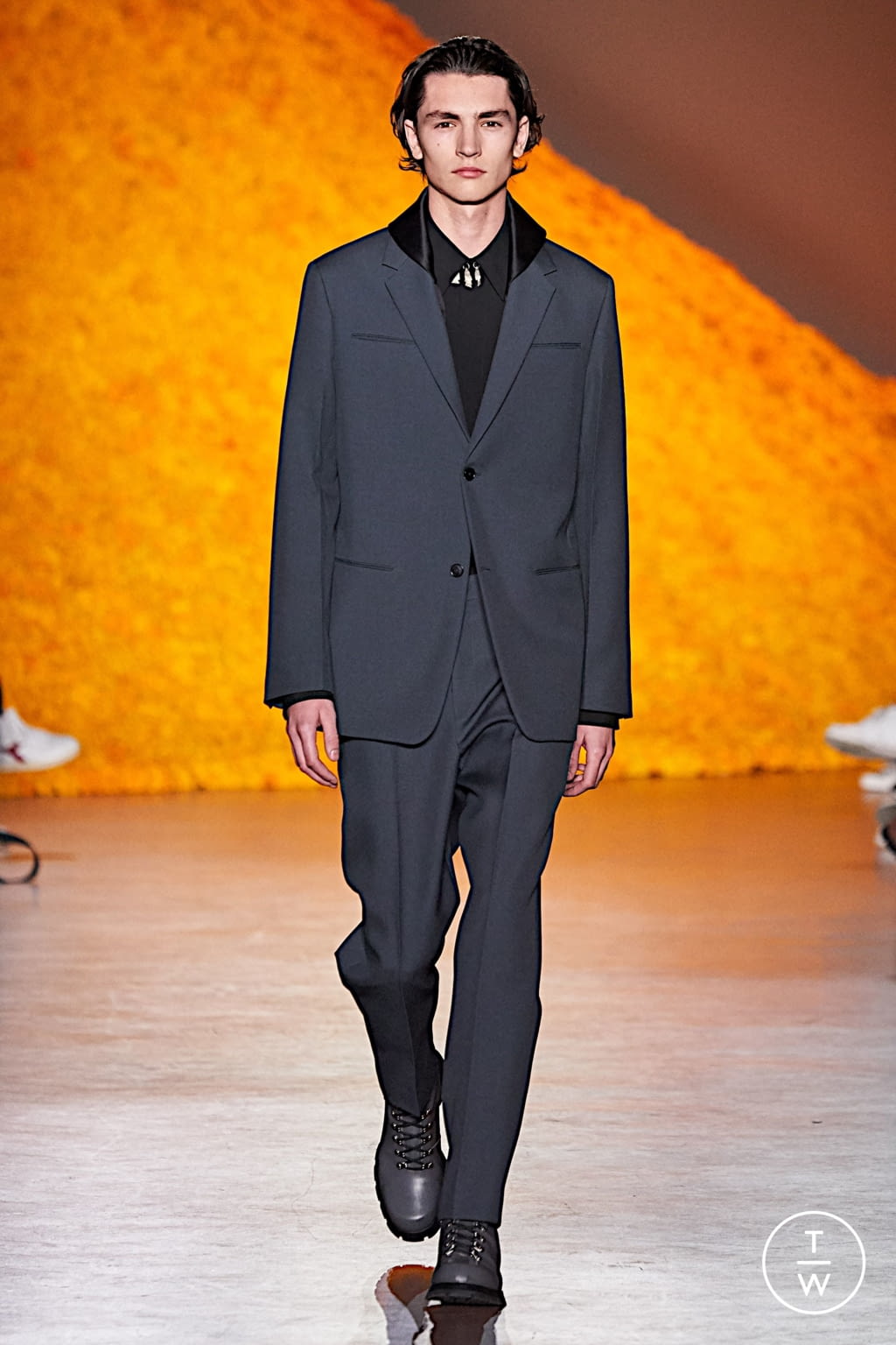 Fashion Week Florence - Pitti Fall/Winter 2020 look 7 from the Jil Sander collection menswear