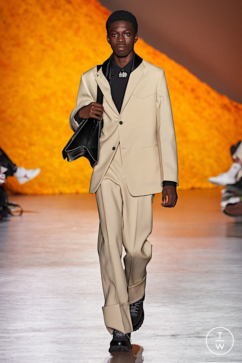 Fashion Week Florence - Pitti Fall/Winter 2020 look 2 from the Jil Sander collection 男装