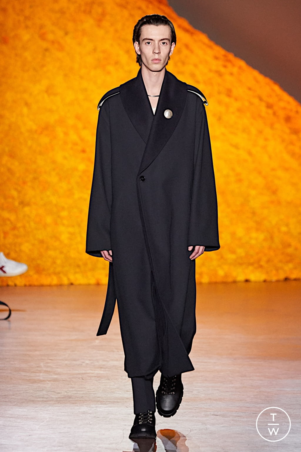 Fashion Week Florence - Pitti Fall/Winter 2020 look 9 de la collection Jil Sander menswear