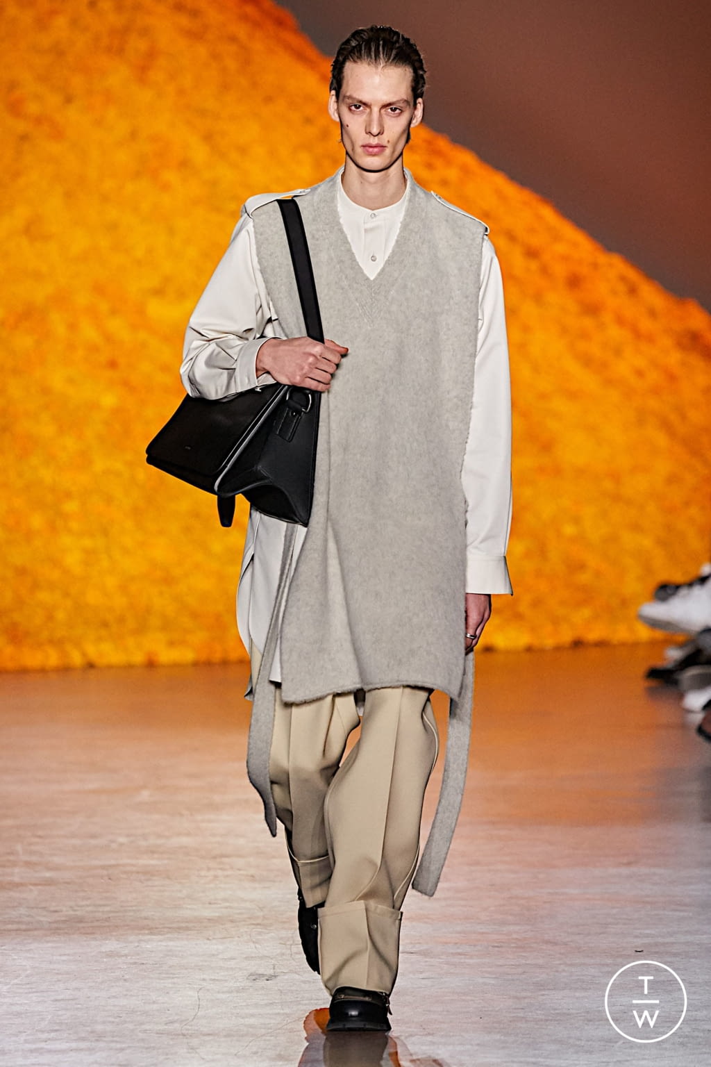 Fashion Week Florence - Pitti Fall/Winter 2020 look 12 from the Jil Sander collection menswear
