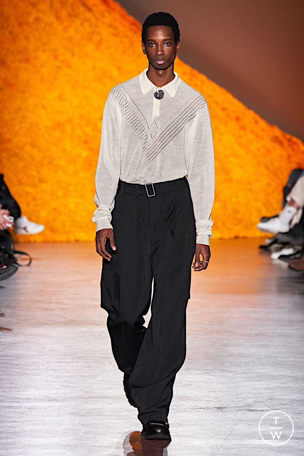 Fashion Week Florence - Pitti Fall/Winter 2020 look 14 de la collection Jil Sander menswear