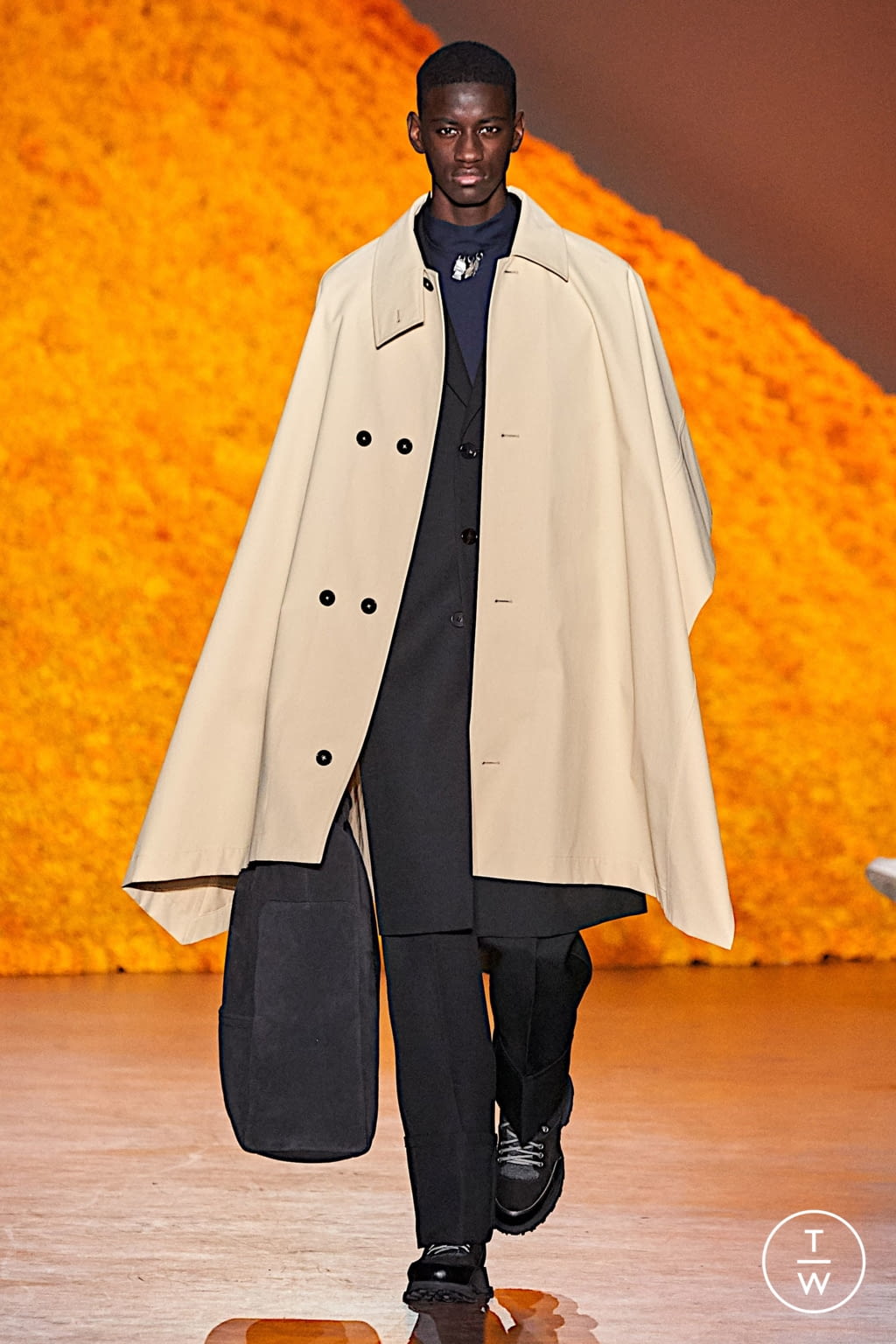 Fashion Week Florence - Pitti Fall/Winter 2020 look 32 from the Jil Sander collection 男装
