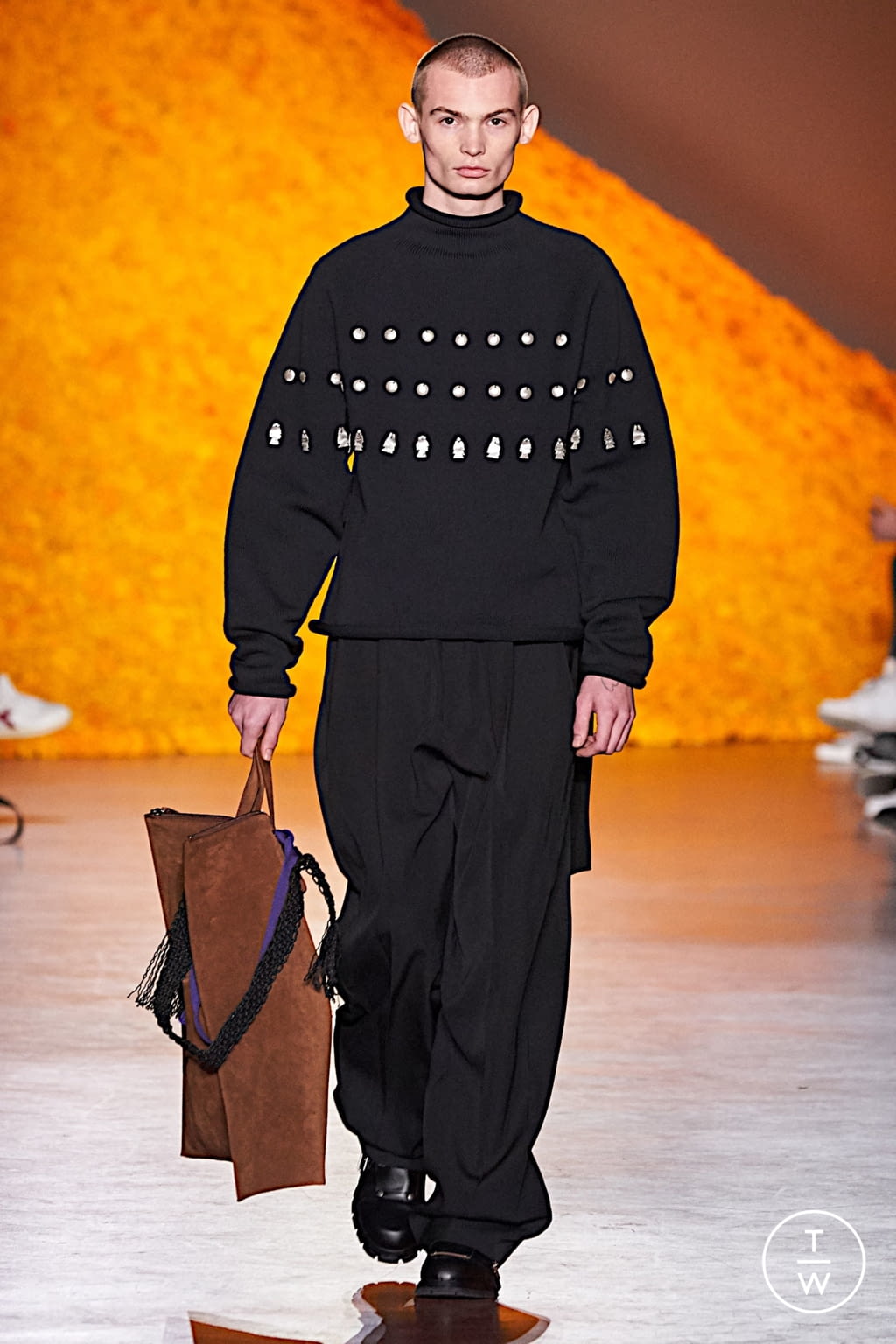 Fashion Week Florence - Pitti Fall/Winter 2020 look 38 from the Jil Sander collection 男装