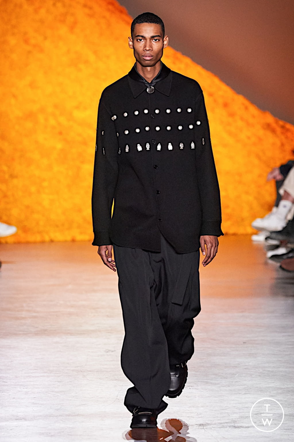 Fashion Week Florence - Pitti Fall/Winter 2020 look 40 from the Jil Sander collection 男装