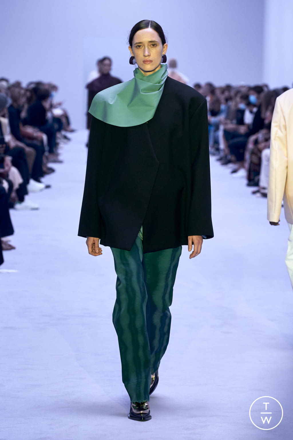 Fashion Week Milan Spring/Summer 2022 look 3 from the Jil Sander collection womenswear