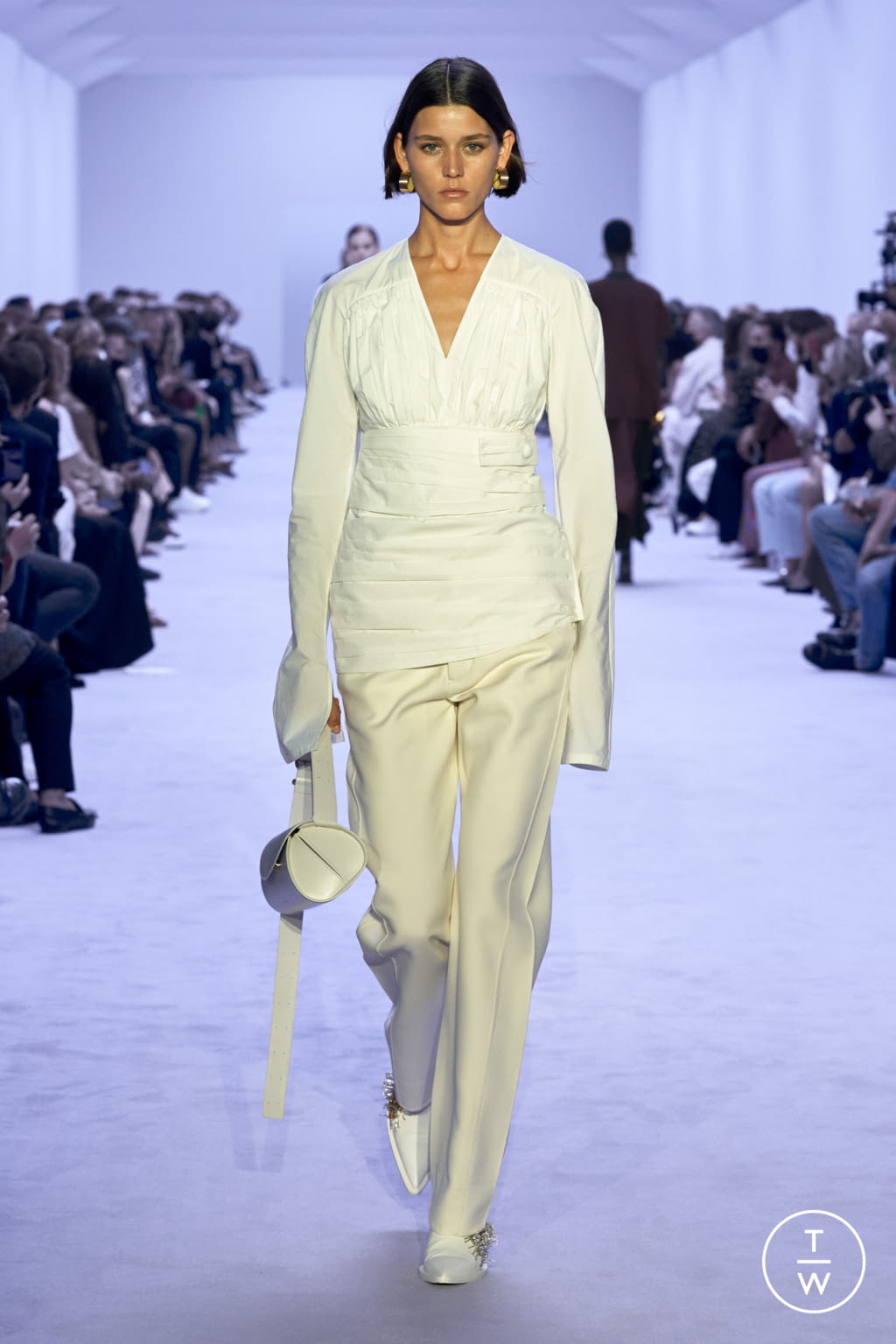 Fashion Week Milan Spring/Summer 2022 look 20 from the Jil Sander collection womenswear