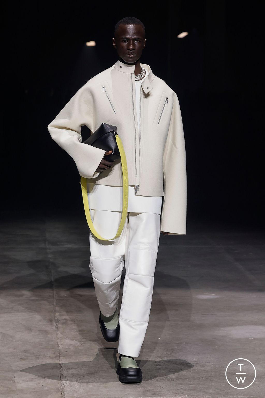 Fashion Week Milan Fall/Winter 2023 look 6 from the Jil Sander collection womenswear