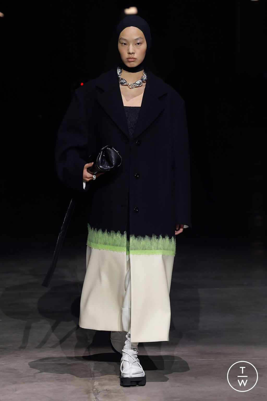 Fashion Week Milan Fall/Winter 2023 look 22 from the Jil Sander collection womenswear