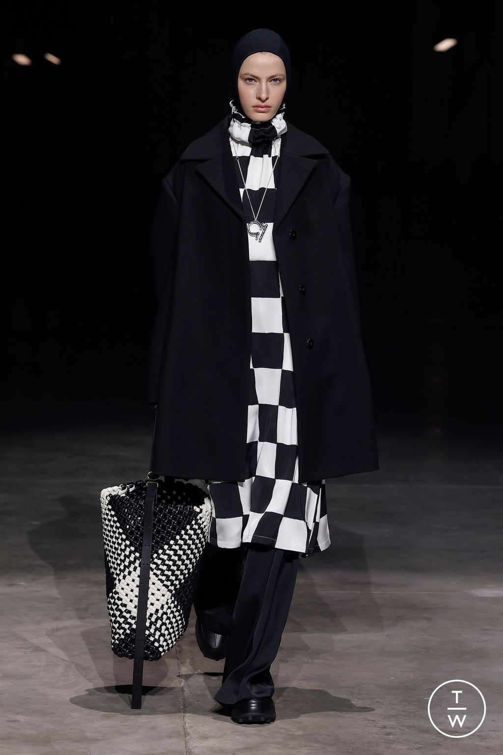 Fashion Week Milan Fall/Winter 2023 look 56 from the Jil Sander collection 女装