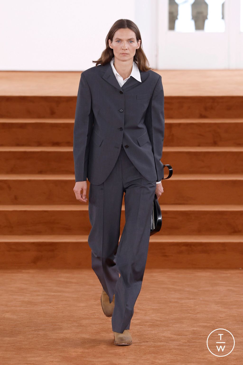 Fashion Week Milan Fall/Winter 2026 look 2 from the Jil Sander collection womenswear