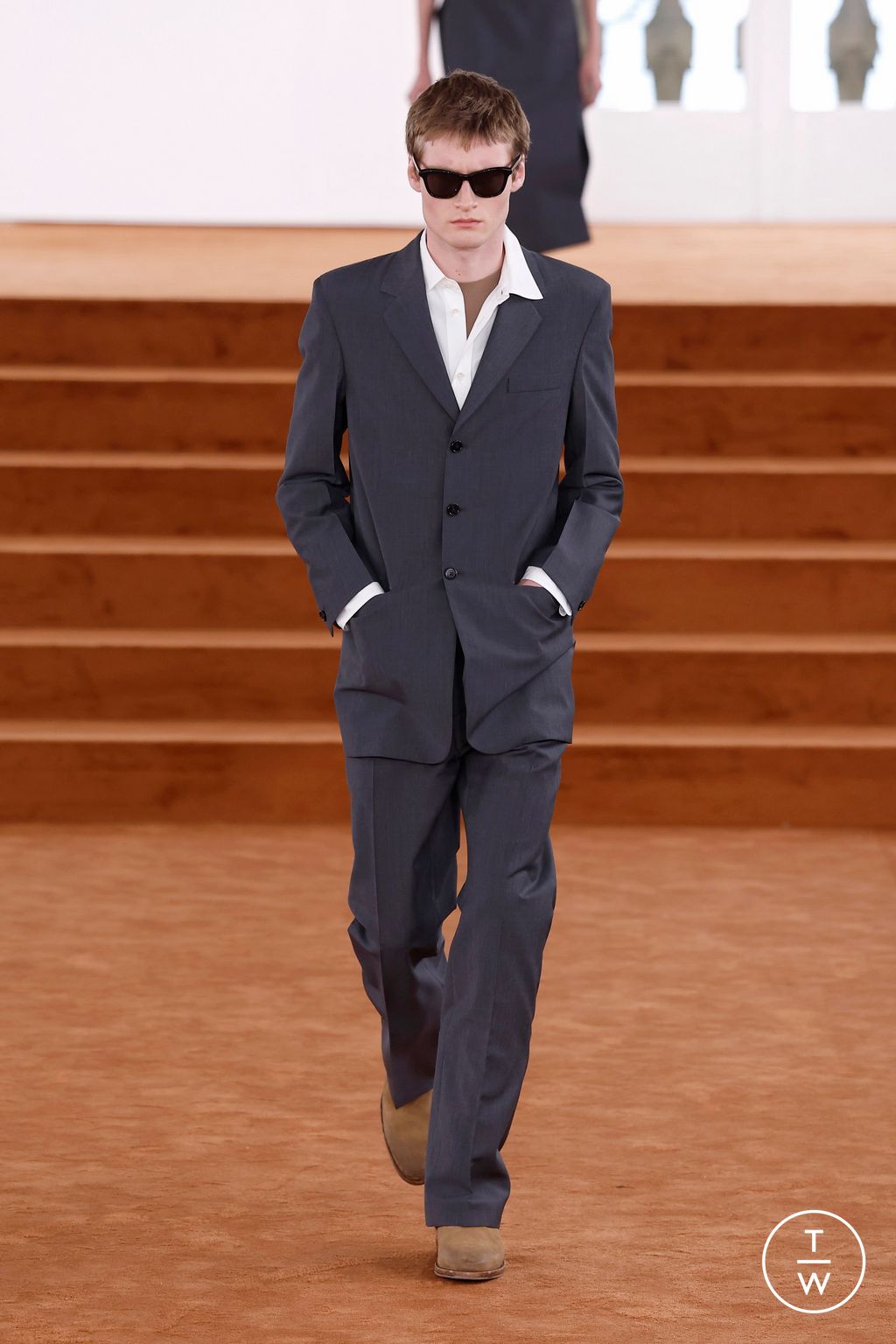 Fashion Week Milan Fall/Winter 2026 look 5 from the Jil Sander collection womenswear