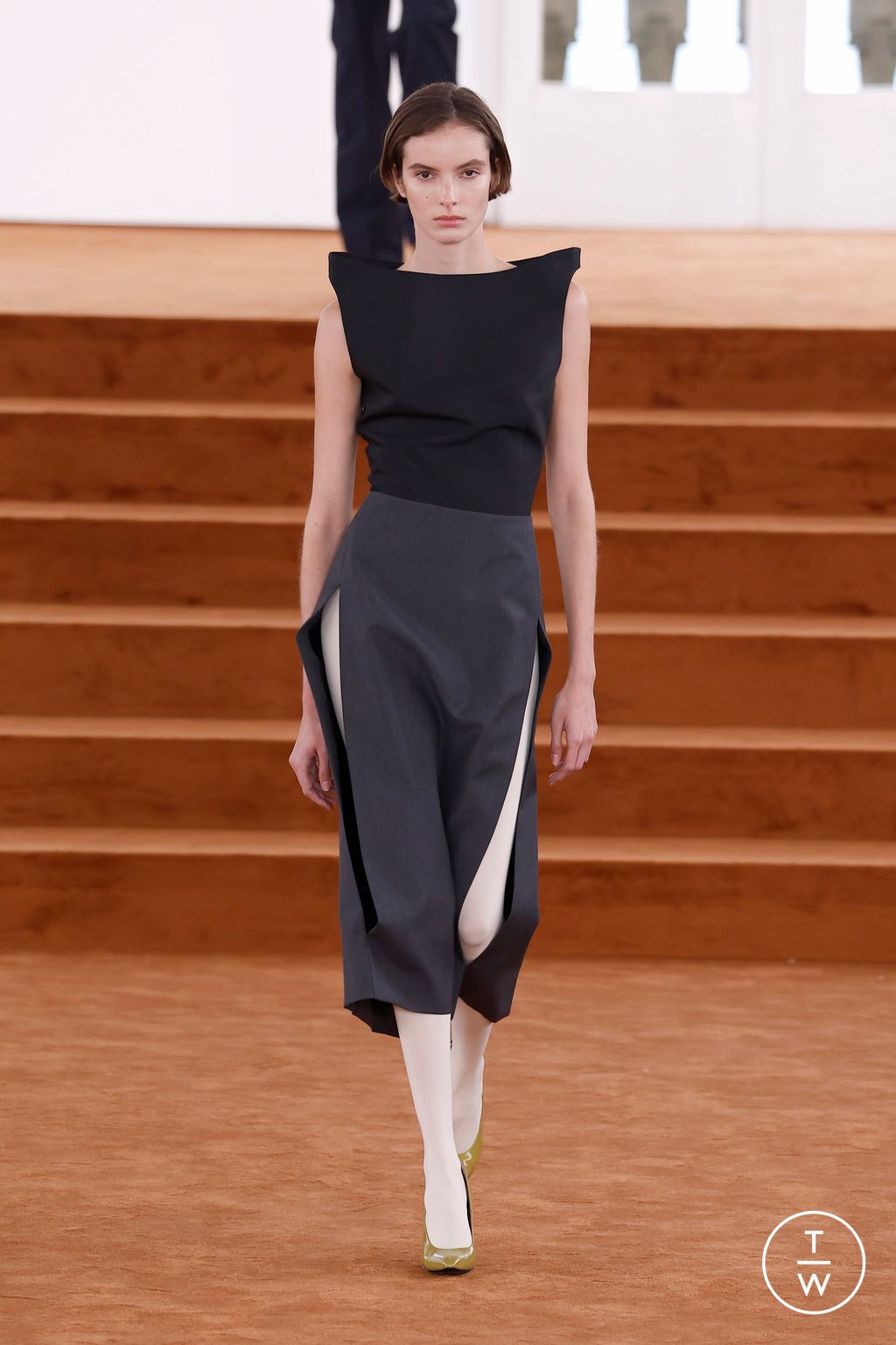 Fashion Week Milan Fall/Winter 2026 look 6 de la collection Jil Sander womenswear
