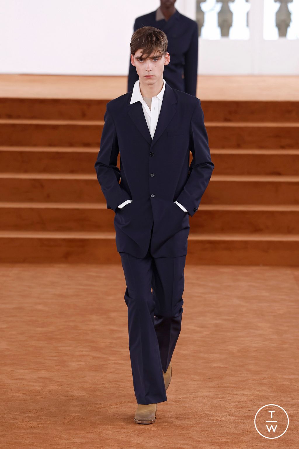 Fashion Week Milan Fall/Winter 2026 look 7 from the Jil Sander collection womenswear