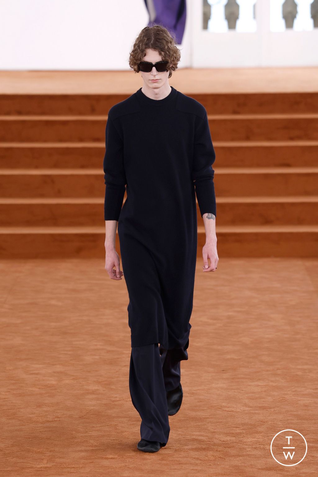 Fashion Week Milan Fall/Winter 2026 look 9 from the Jil Sander collection womenswear