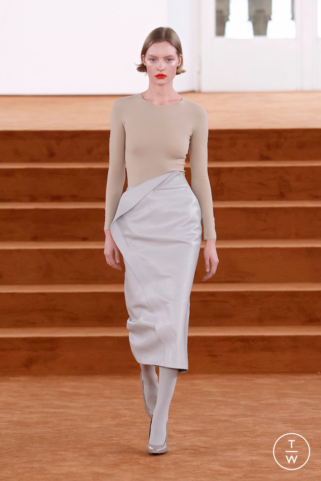 Fashion Week Milan Fall/Winter 2026 look 17 de la collection Jil Sander womenswear