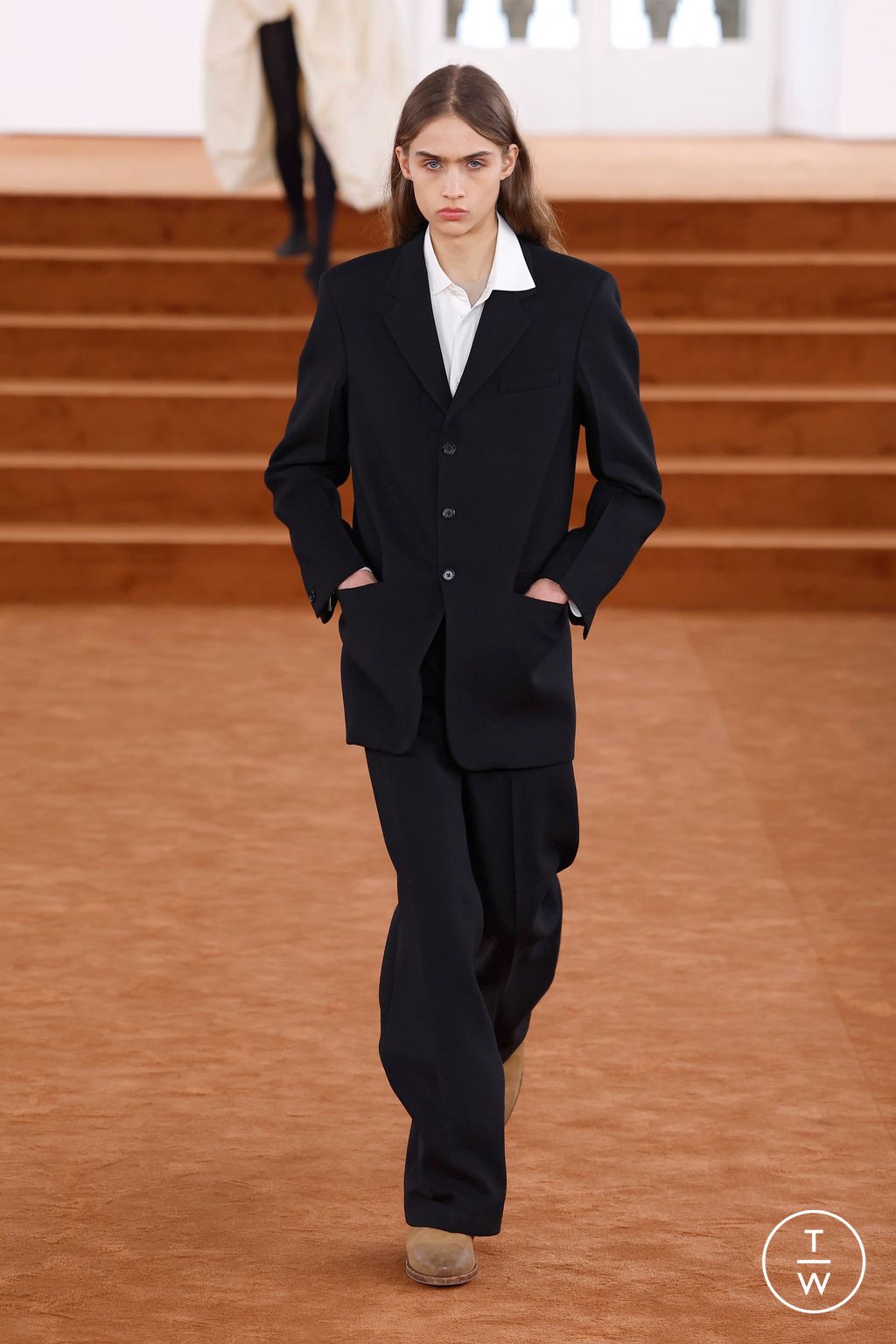 Fashion Week Milan Fall/Winter 2026 look 53 from the Jil Sander collection womenswear
