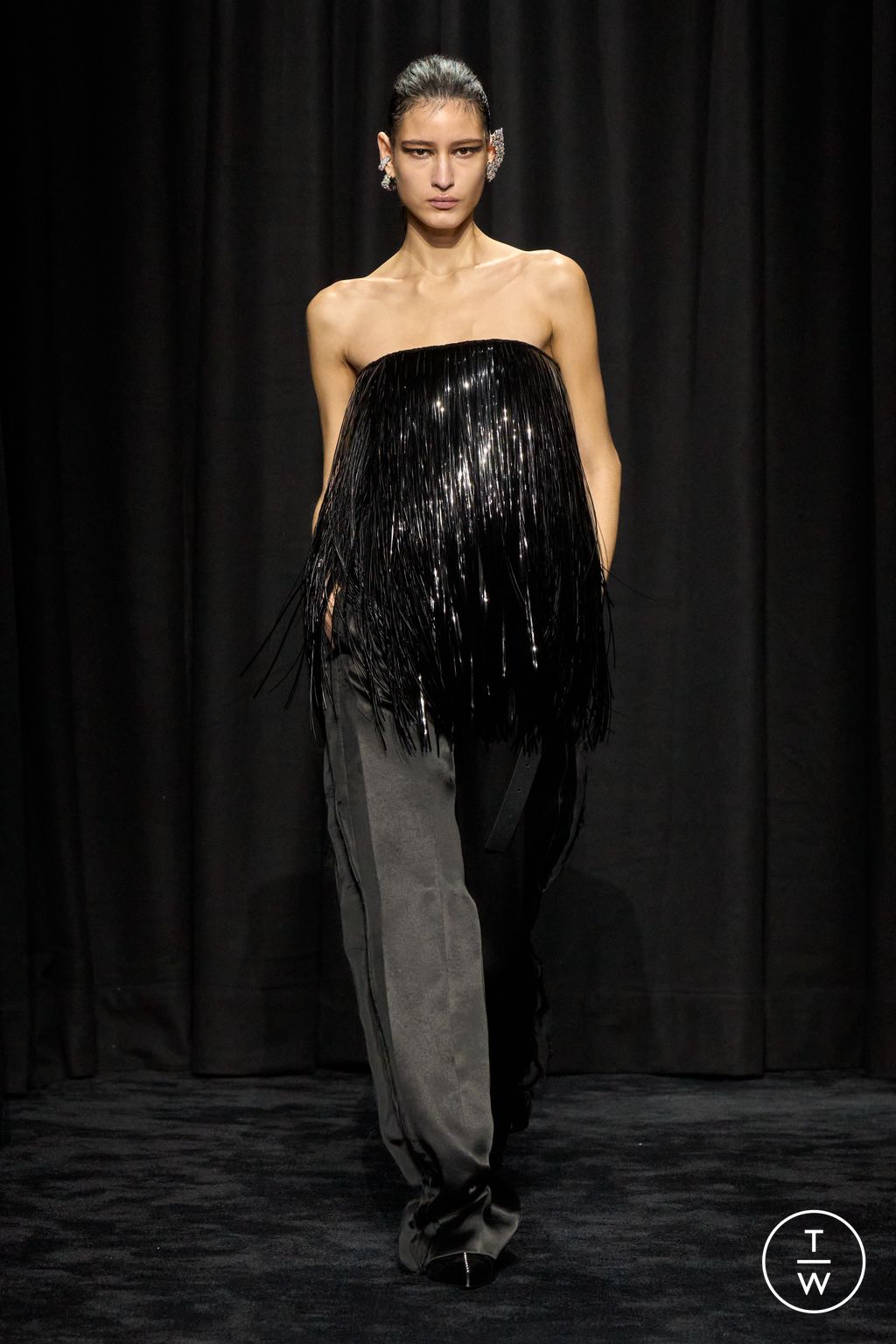 Fashion Week Milan Fall/Winter 2025 look 5 from the Jil Sander collection womenswear