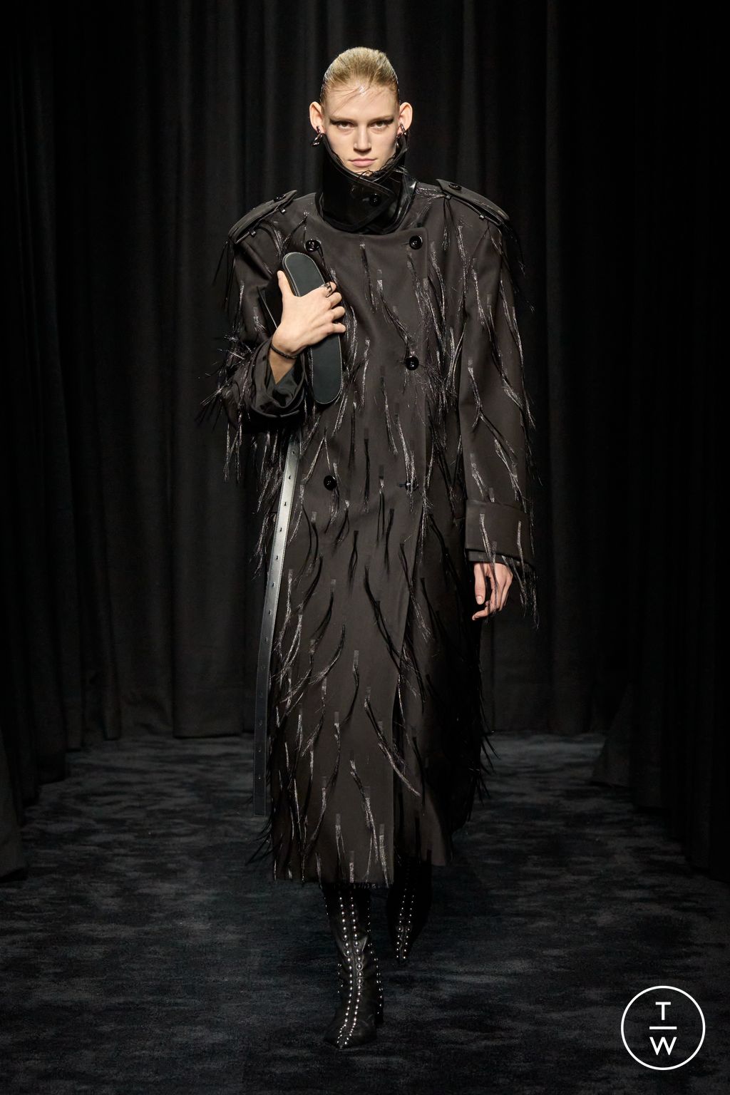 Fashion Week Milan Fall/Winter 2025 look 6 from the Jil Sander collection 女装