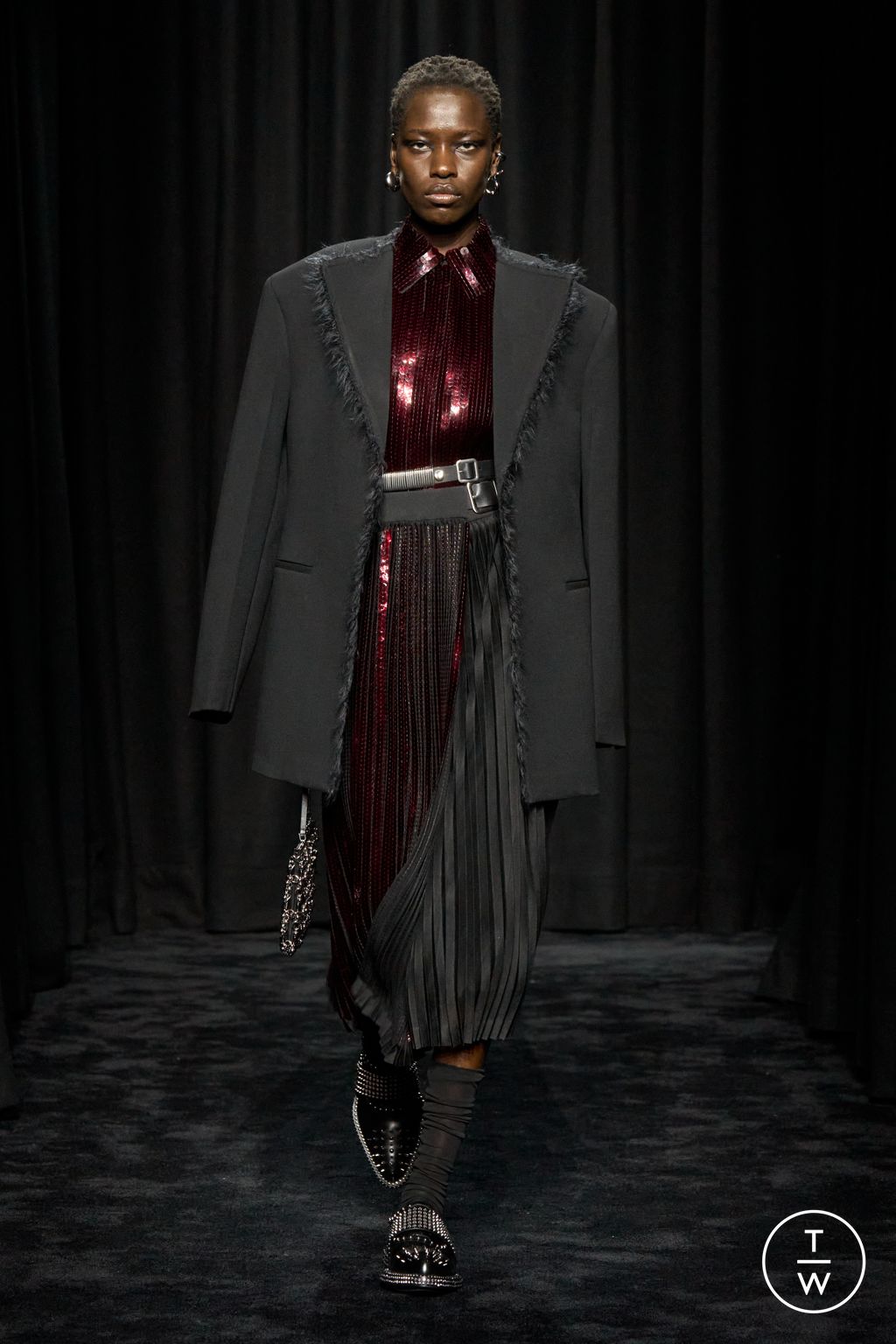 Fashion Week Milan Fall/Winter 2025 look 11 from the Jil Sander collection 女装