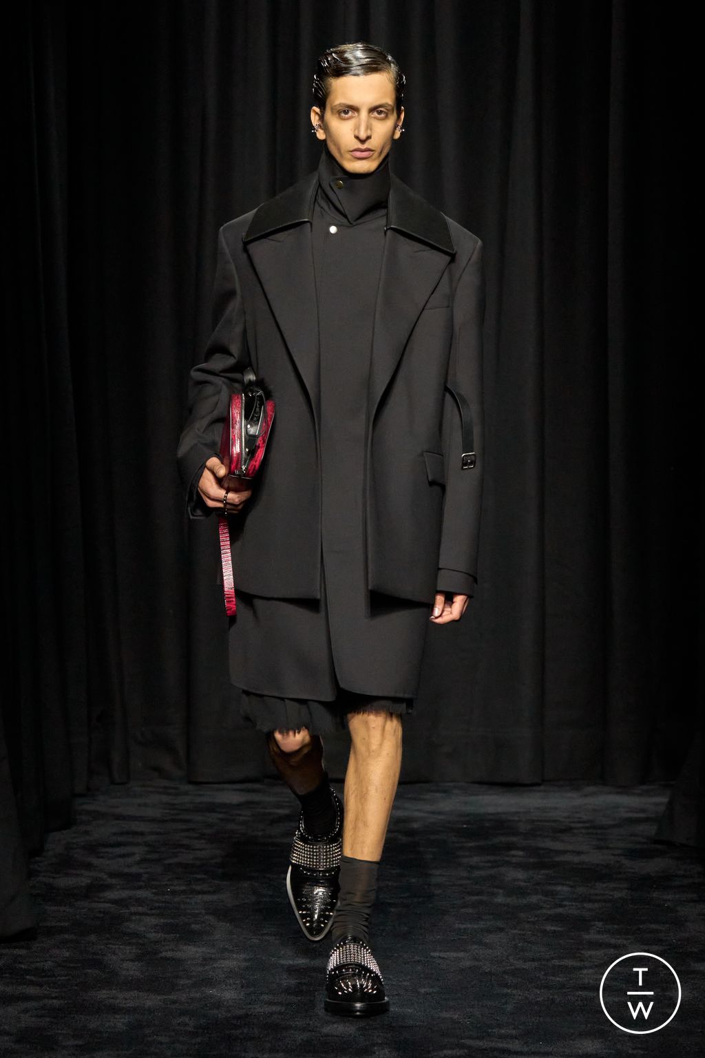 Fashion Week Milan Fall/Winter 2025 look 14 from the Jil Sander collection womenswear