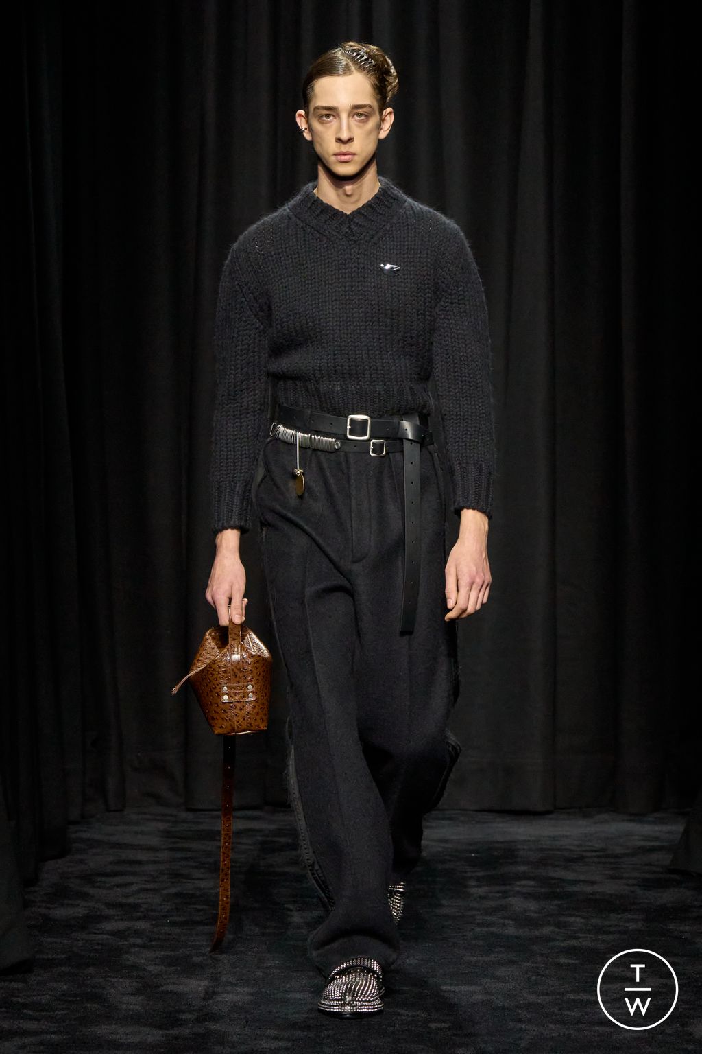 Fashion Week Milan Fall/Winter 2025 look 23 from the Jil Sander collection 女装