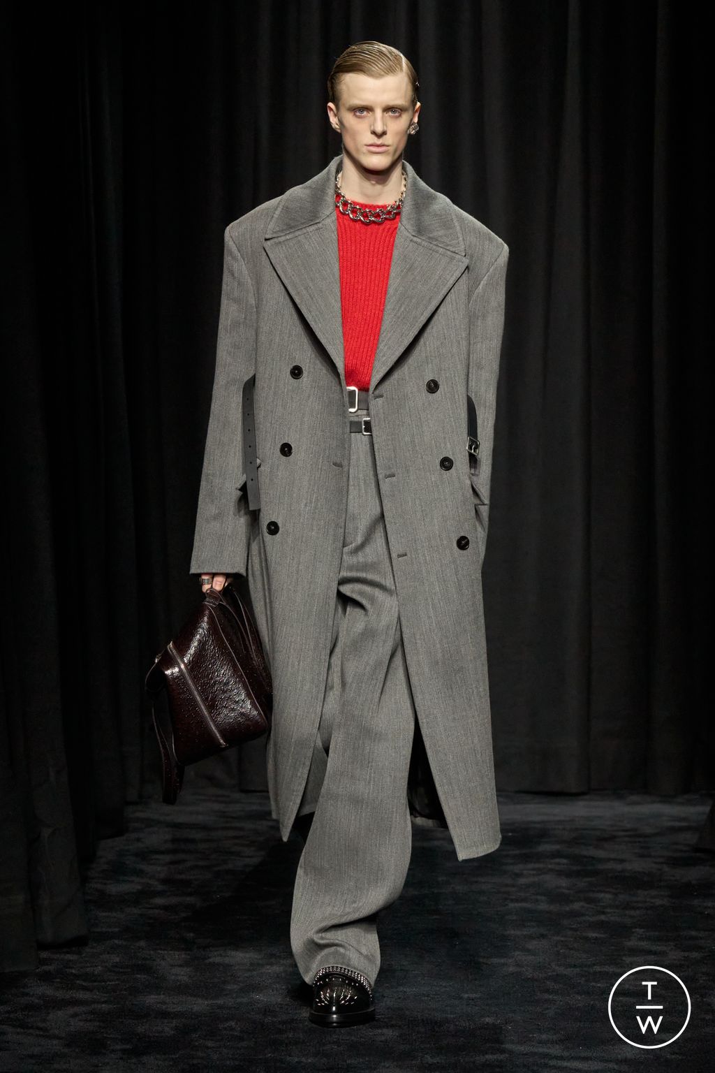 Fashion Week Milan Fall/Winter 2025 look 32 from the Jil Sander collection womenswear