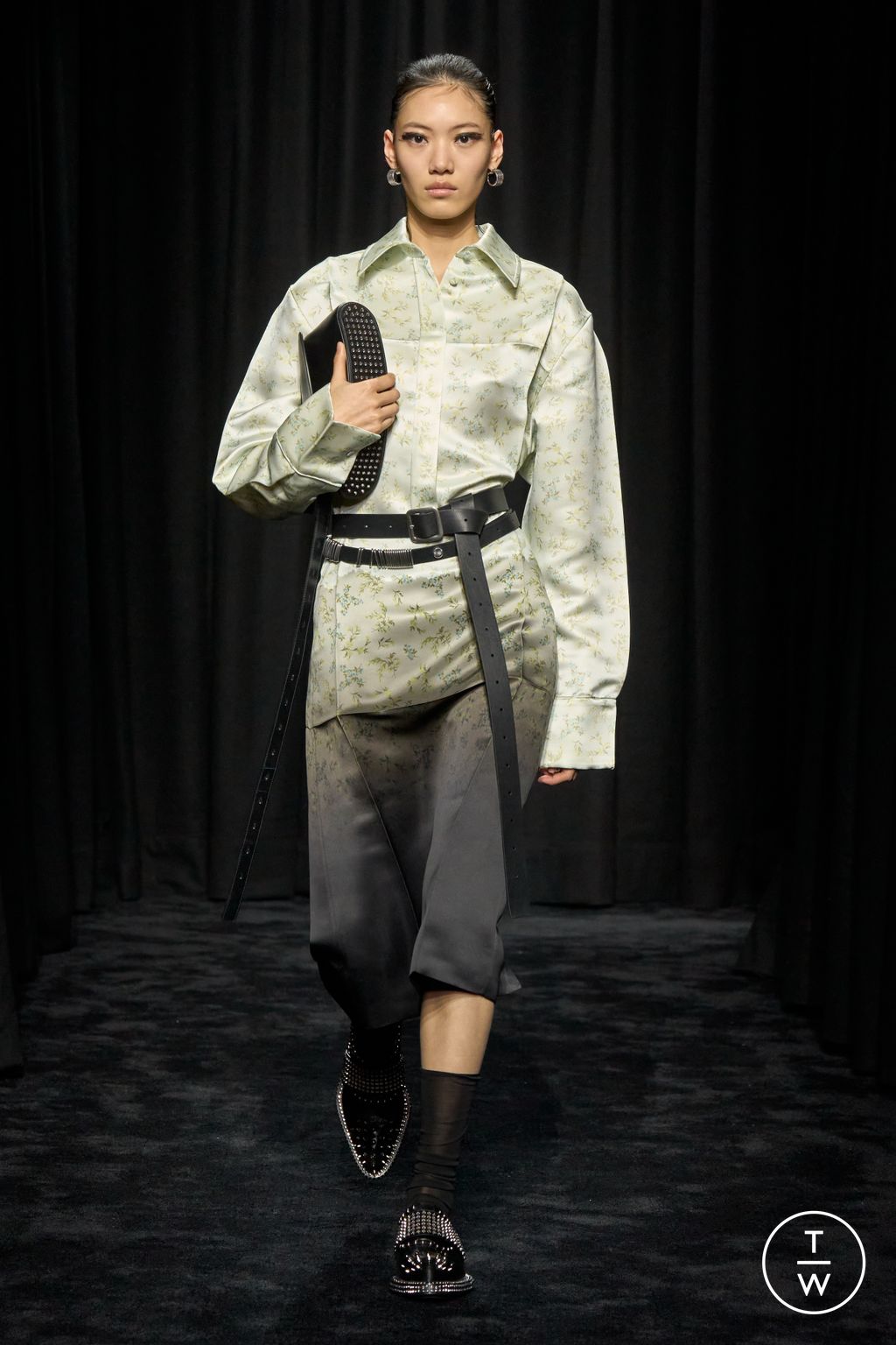 Fashion Week Milan Fall/Winter 2025 look 40 from the Jil Sander collection 女装