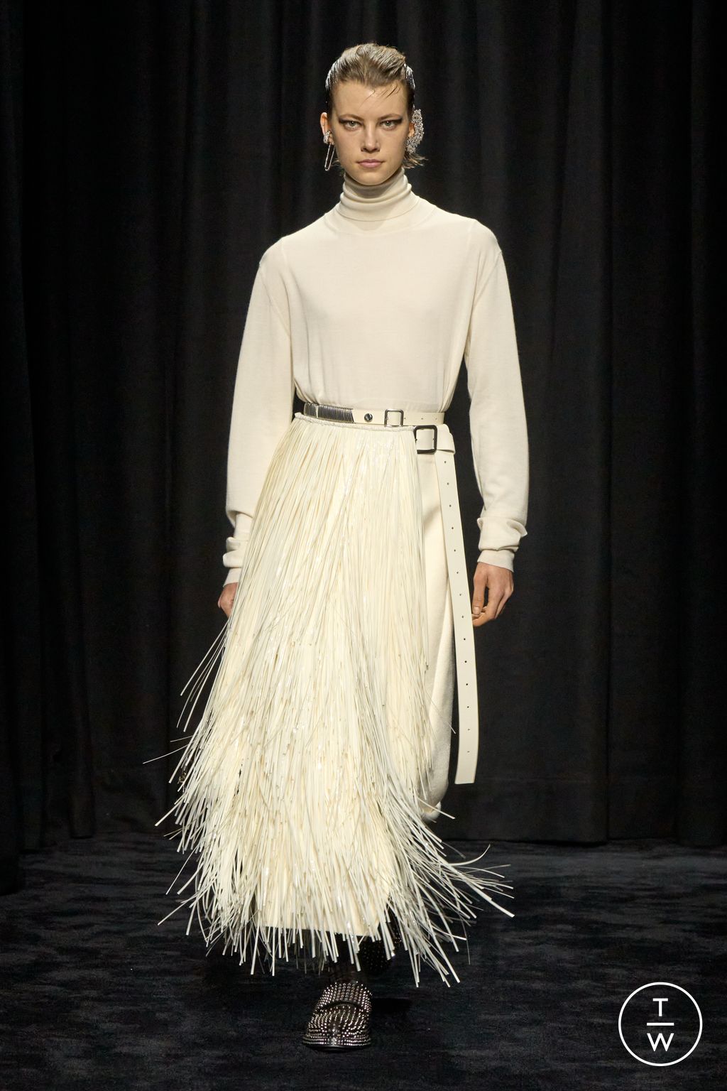 Fashion Week Milan Fall/Winter 2025 look 54 from the Jil Sander collection 女装