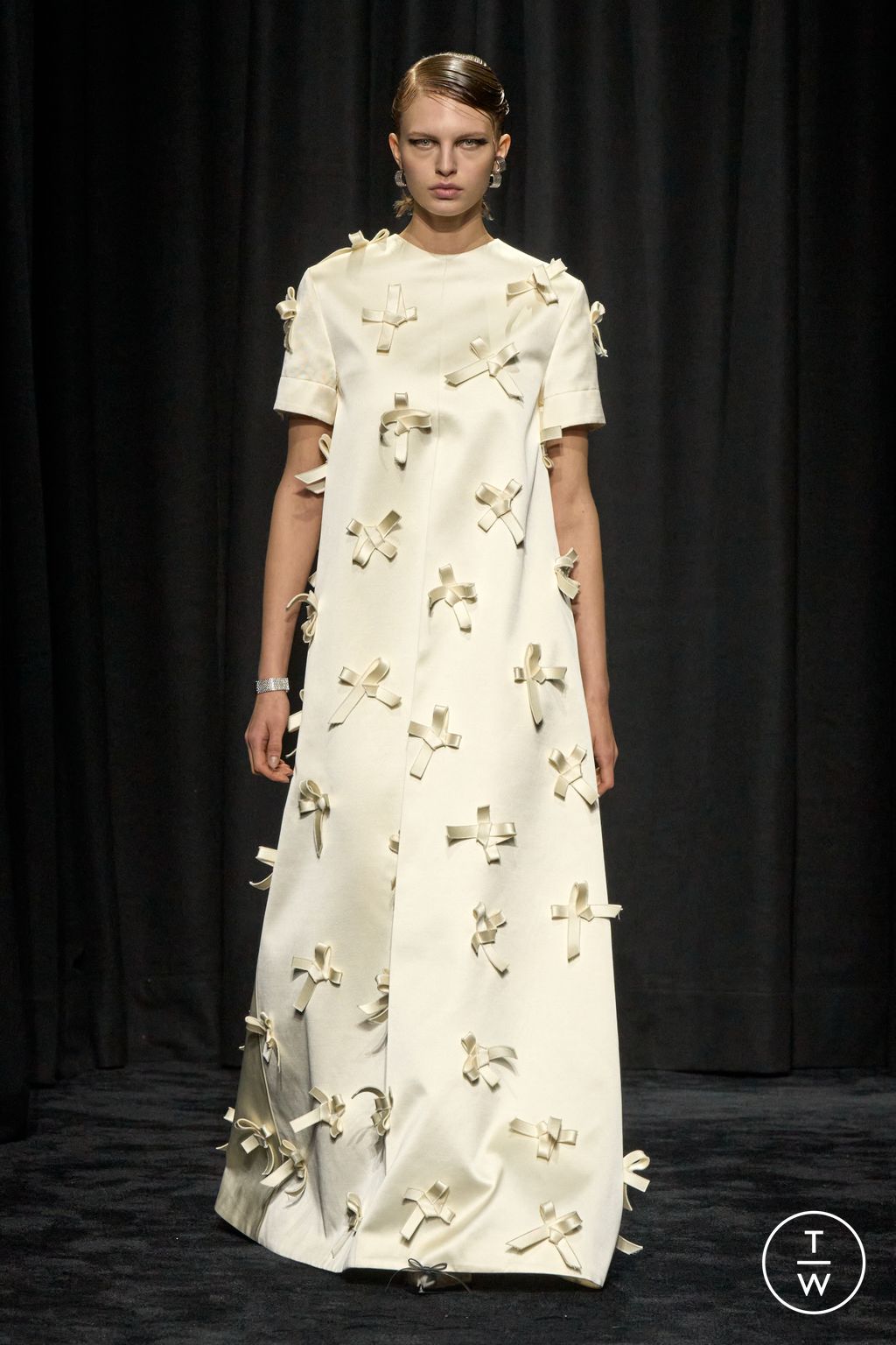 Fashion Week Milan Fall/Winter 2025 look 57 from the Jil Sander collection womenswear