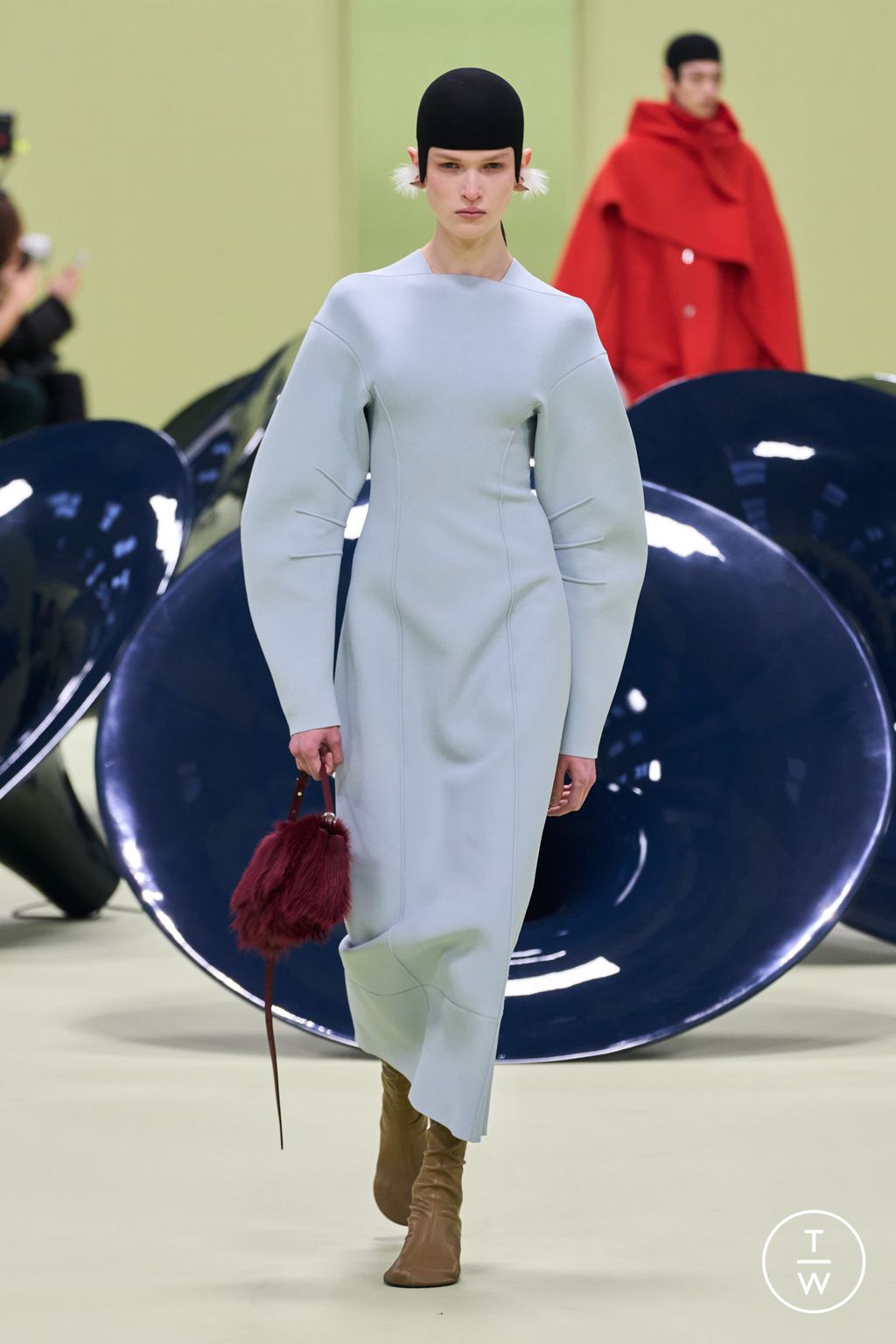 Fashion Week Milan Fall/Winter 2024 look 4 de la collection Jil Sander womenswear