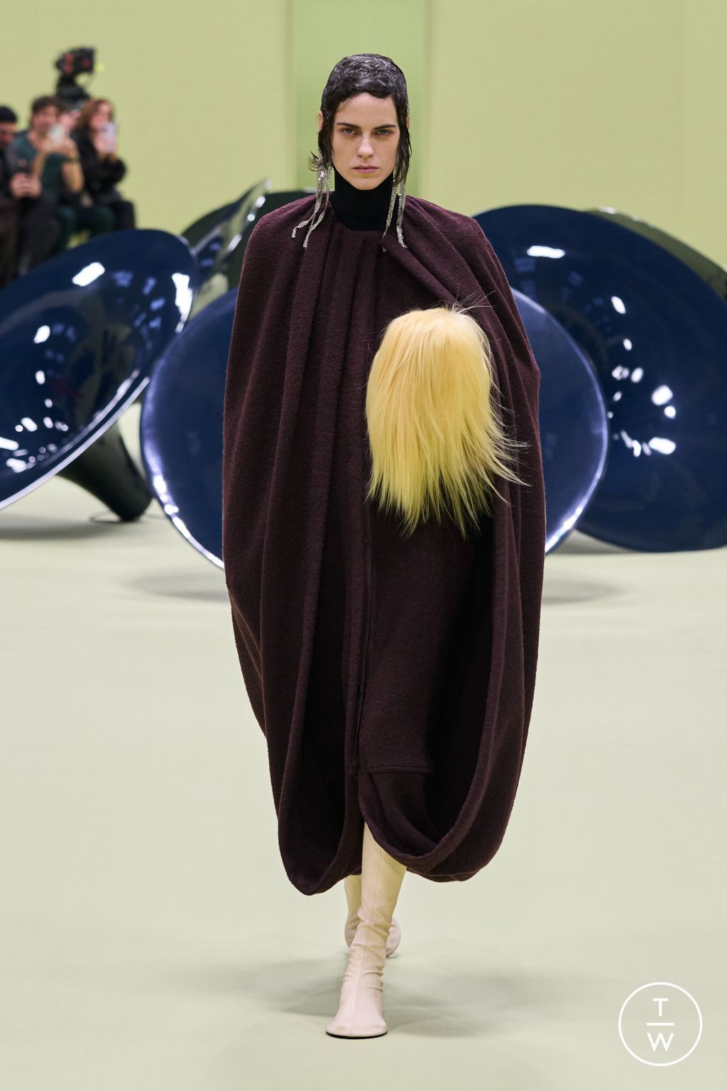 Fashion Week Milan Fall/Winter 2024 look 7 de la collection Jil Sander womenswear