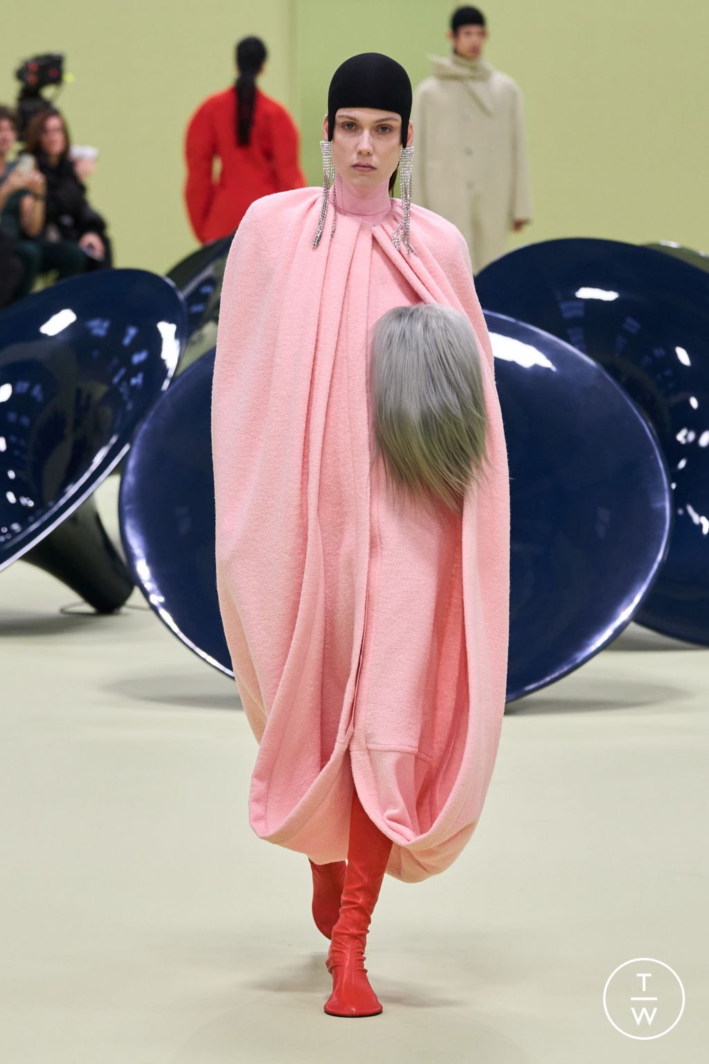 Fashion Week Milan Fall/Winter 2024 look 8 de la collection Jil Sander womenswear