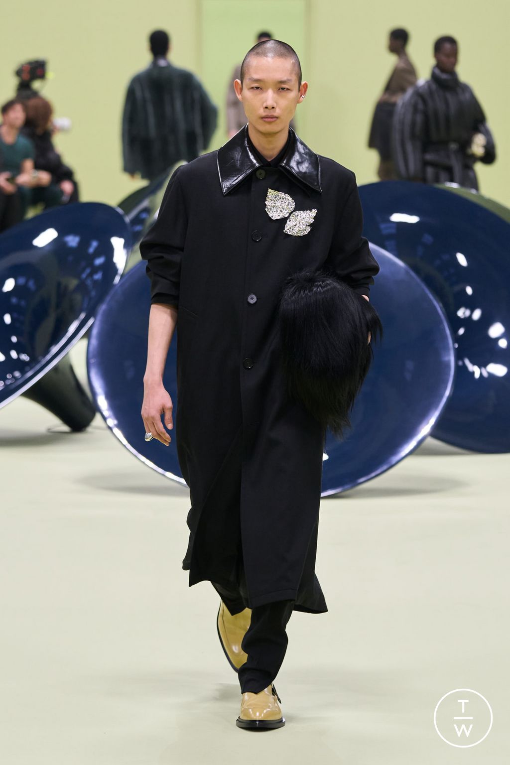 Fashion Week Milan Fall/Winter 2024 look 24 from the Jil Sander collection womenswear