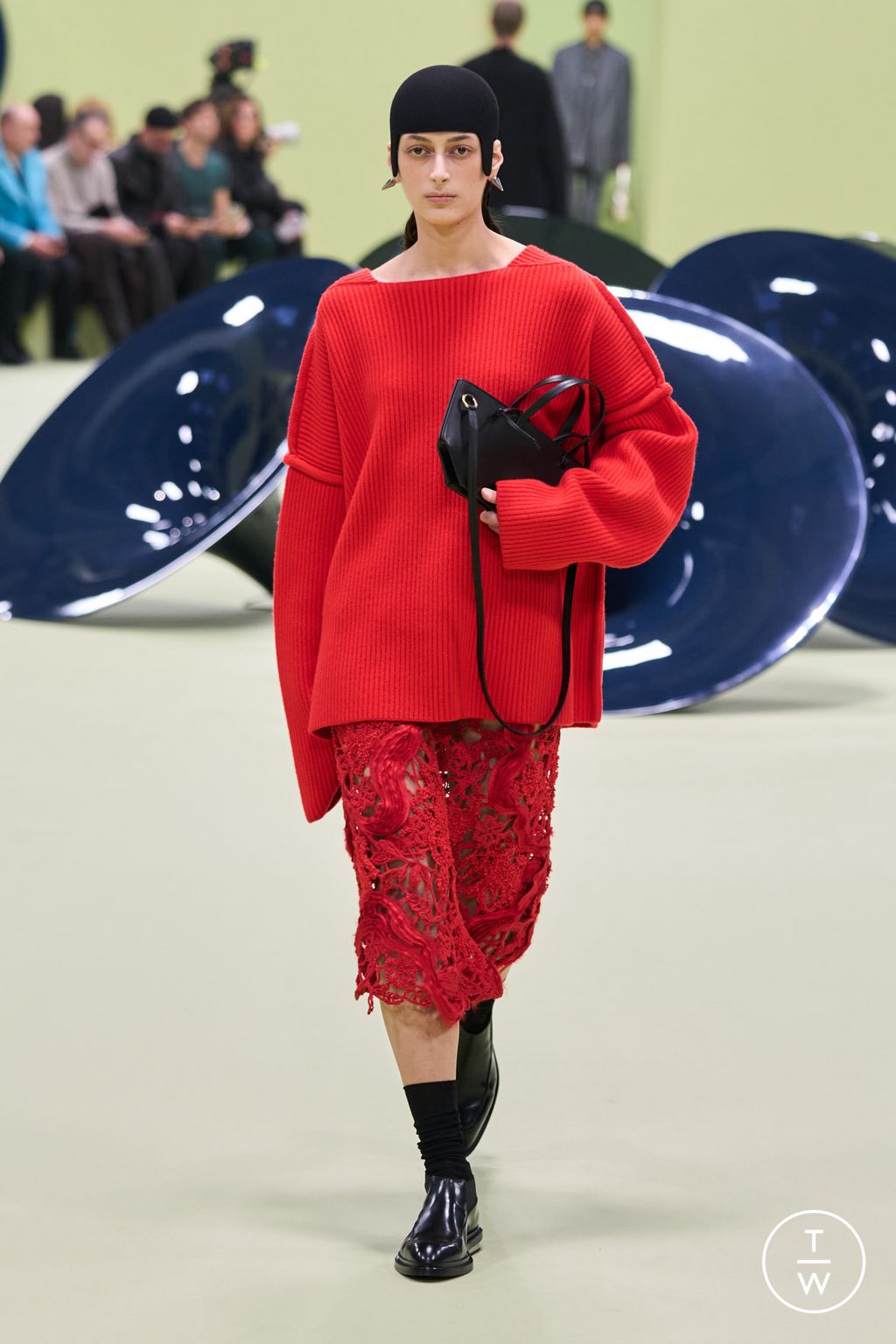 Fashion Week Milan Fall/Winter 2024 look 45 from the Jil Sander collection womenswear