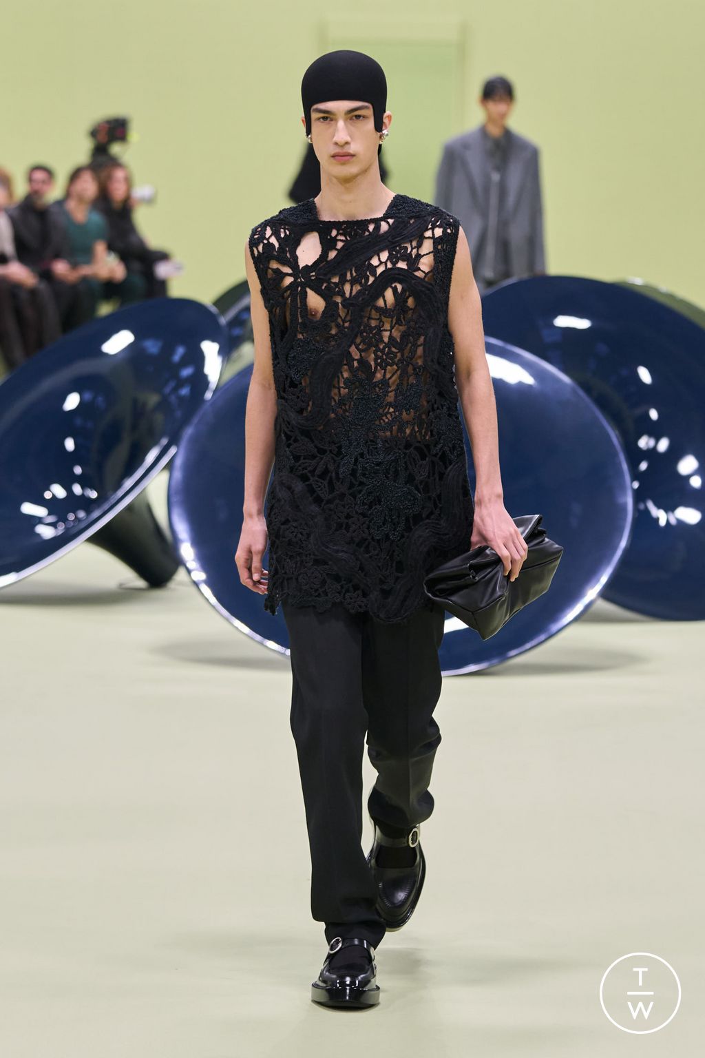 Fashion Week Milan Fall/Winter 2024 look 46 from the Jil Sander collection womenswear