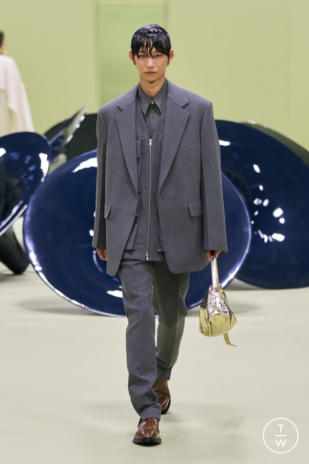 Fashion Week Milan Fall/Winter 2024 look 47 from the Jil Sander collection 女装