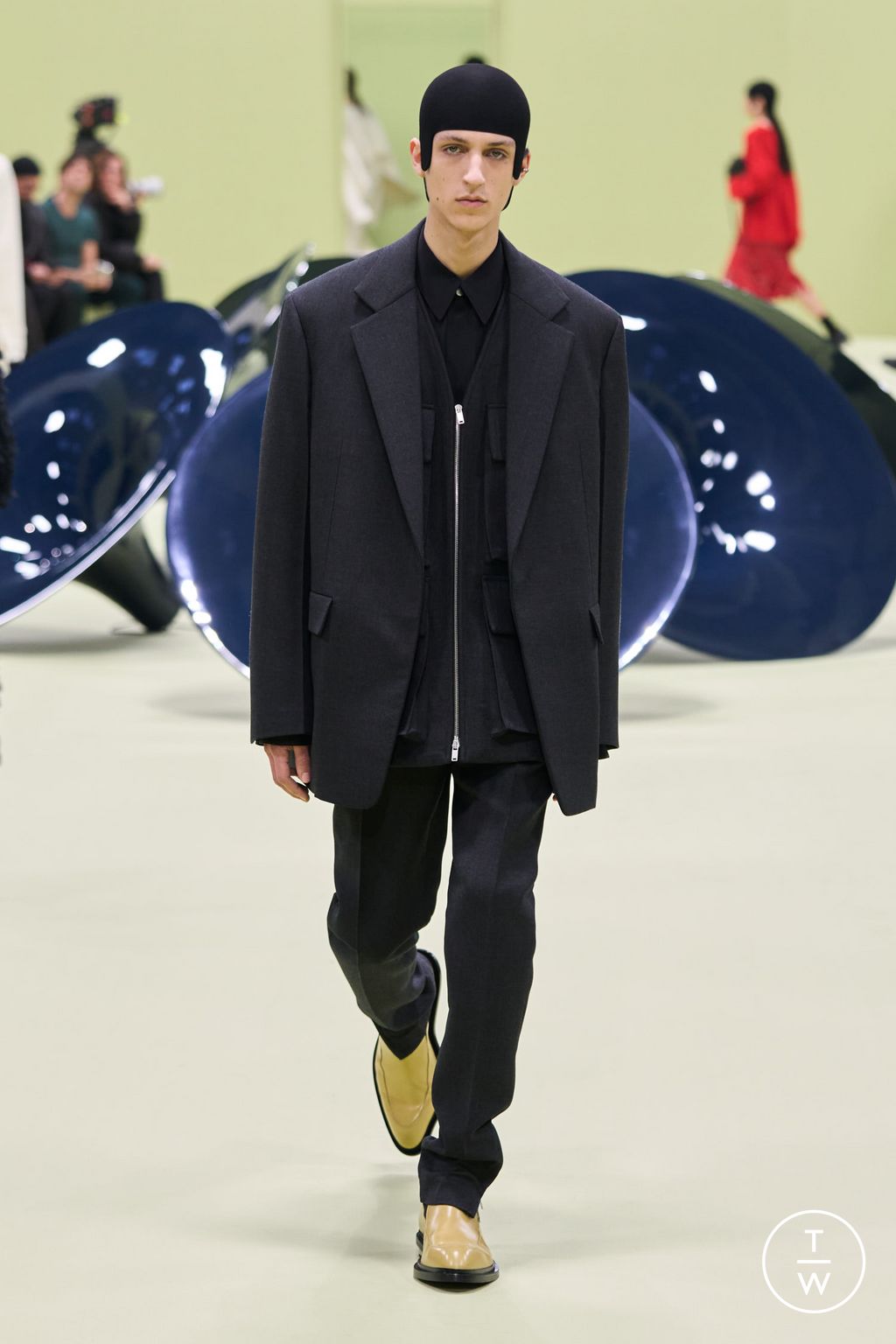 Fashion Week Milan Fall/Winter 2024 look 48 from the Jil Sander collection 女装