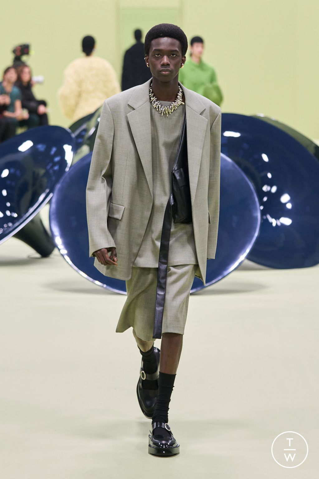 Fashion Week Milan Fall/Winter 2024 look 50 from the Jil Sander collection womenswear