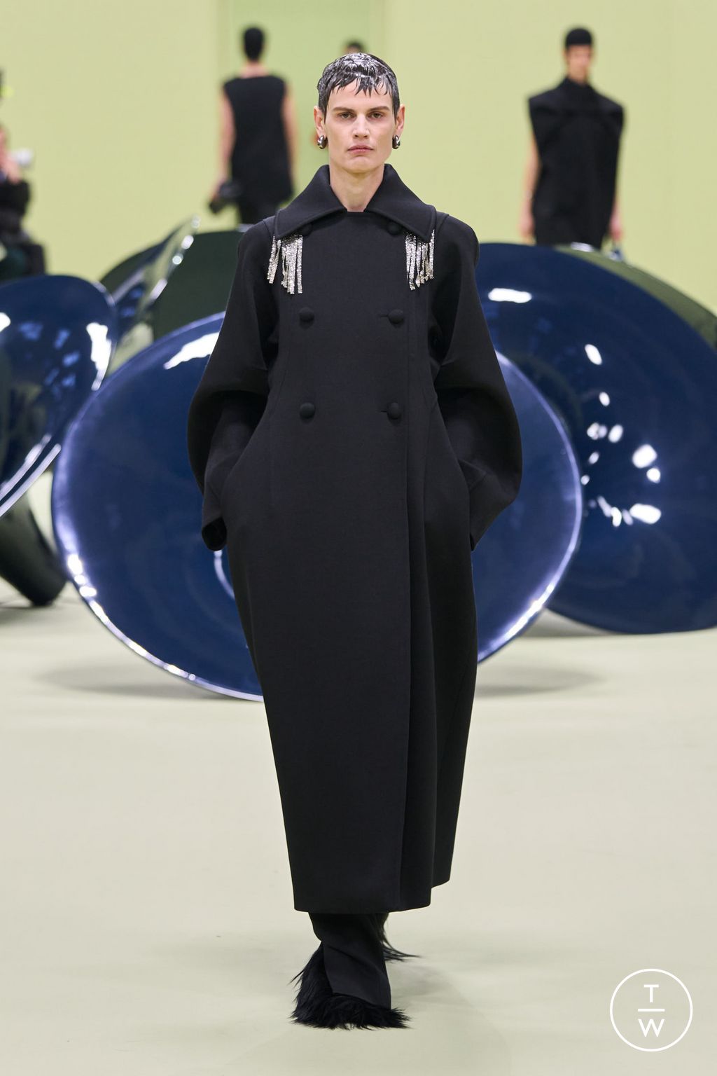 Fashion Week Milan Fall/Winter 2024 look 54 from the Jil Sander collection 女装