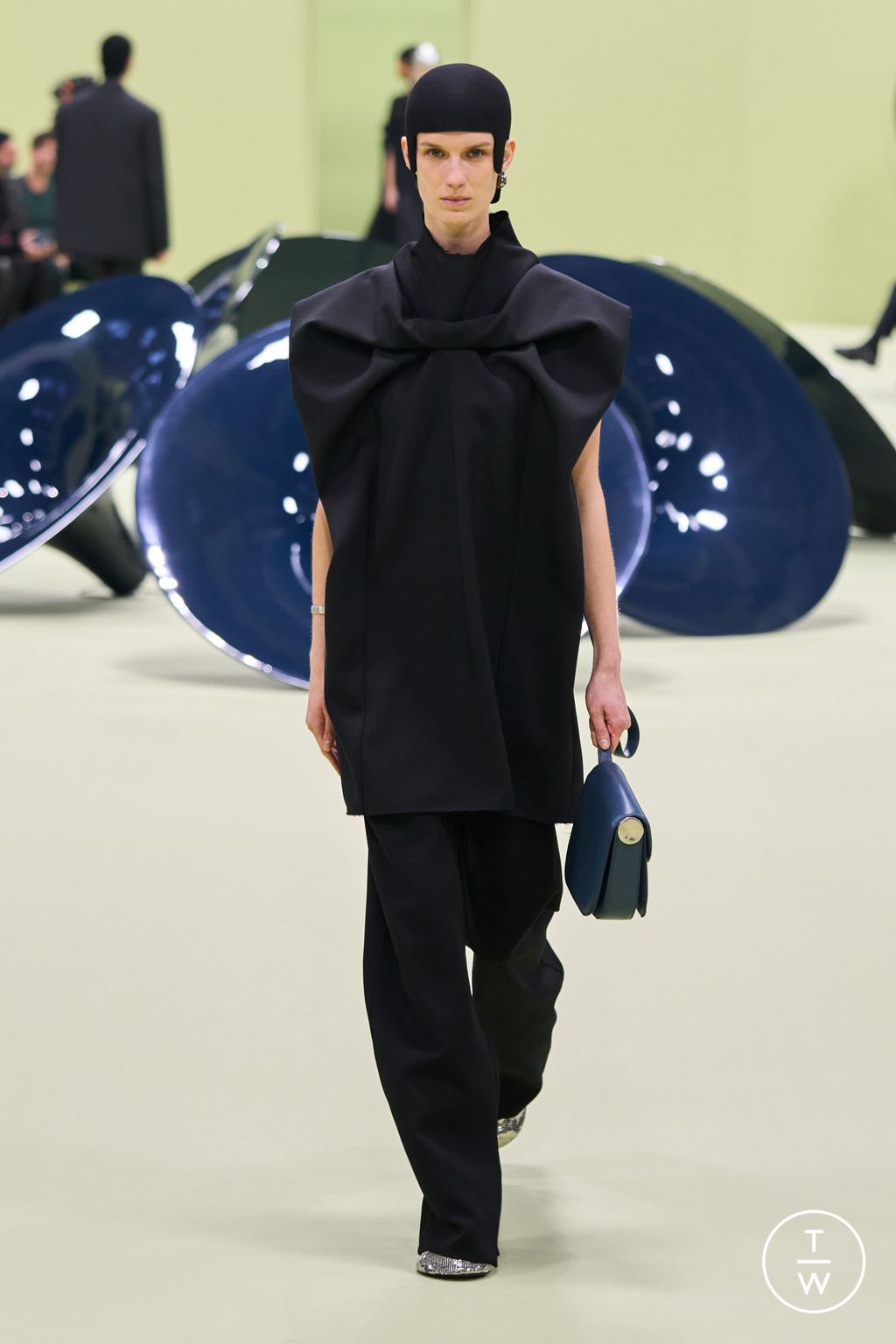 Fashion Week Milan Fall/Winter 2024 look 55 from the Jil Sander collection womenswear