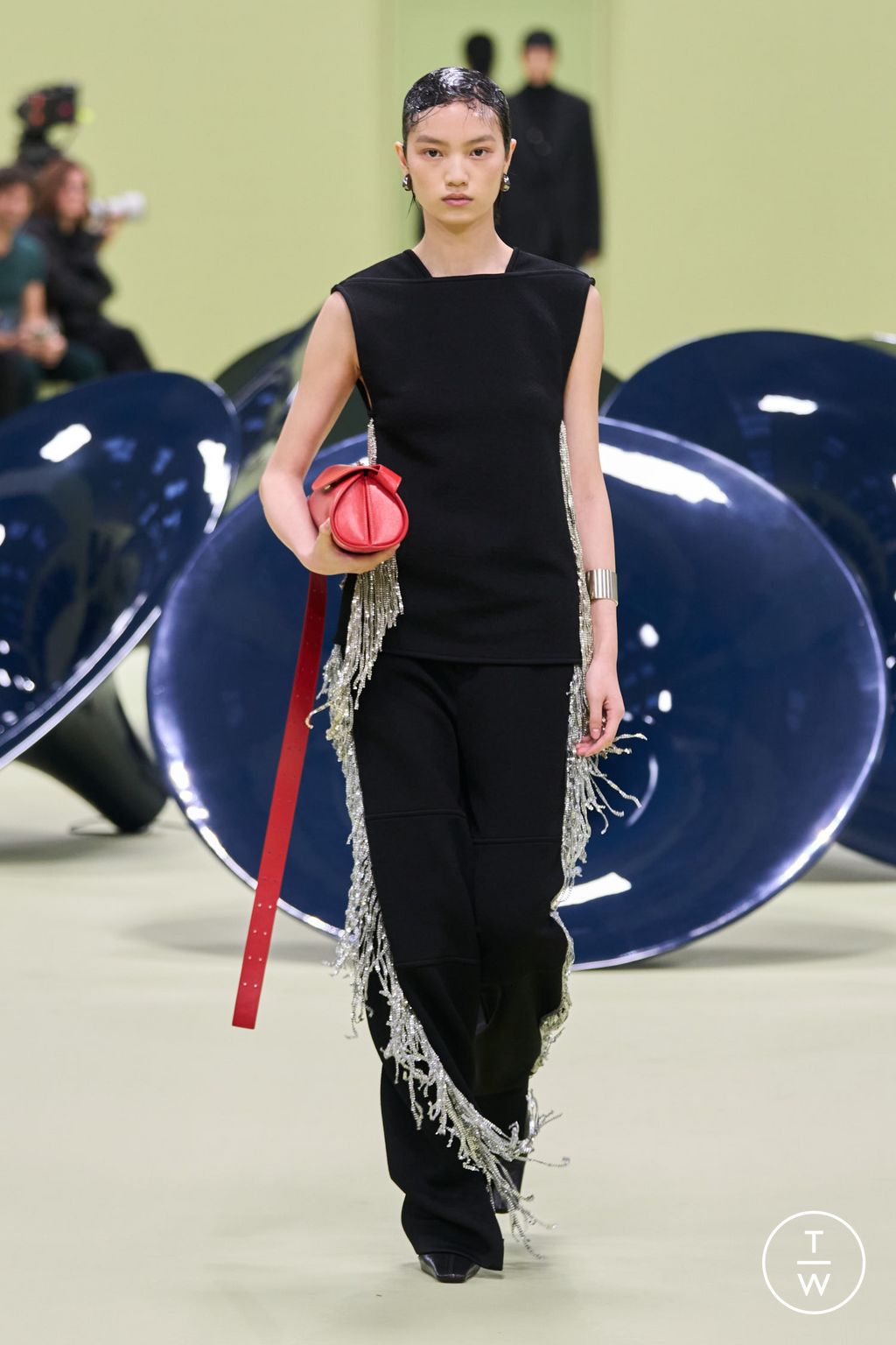 Fashion Week Milan Fall/Winter 2024 look 56 from the Jil Sander collection womenswear