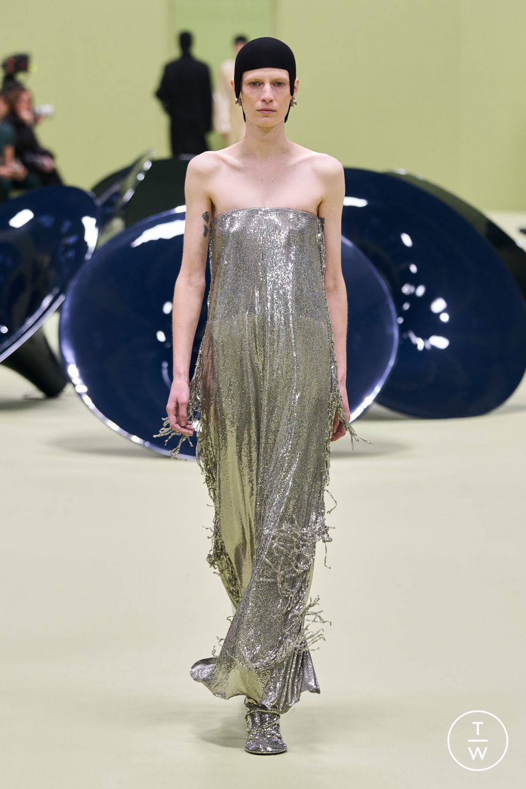 Fashion Week Milan Fall/Winter 2024 look 60 from the Jil Sander collection womenswear